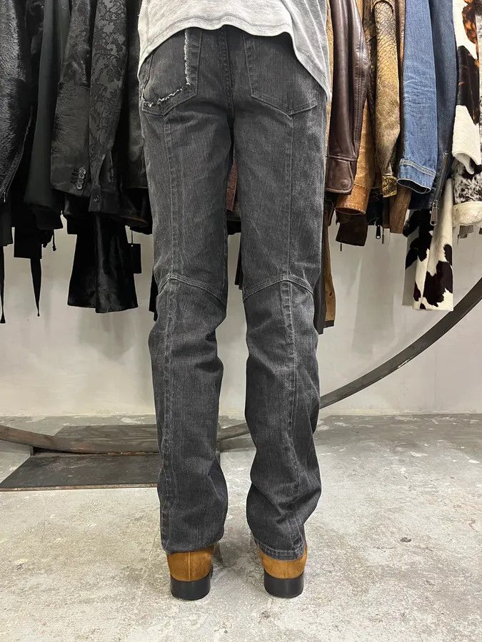 Marithe + Francois Girbaud 2000s Marithé + François Girbaud Grey Soft Denim Pants Size US 31 - 3 Thumbnail