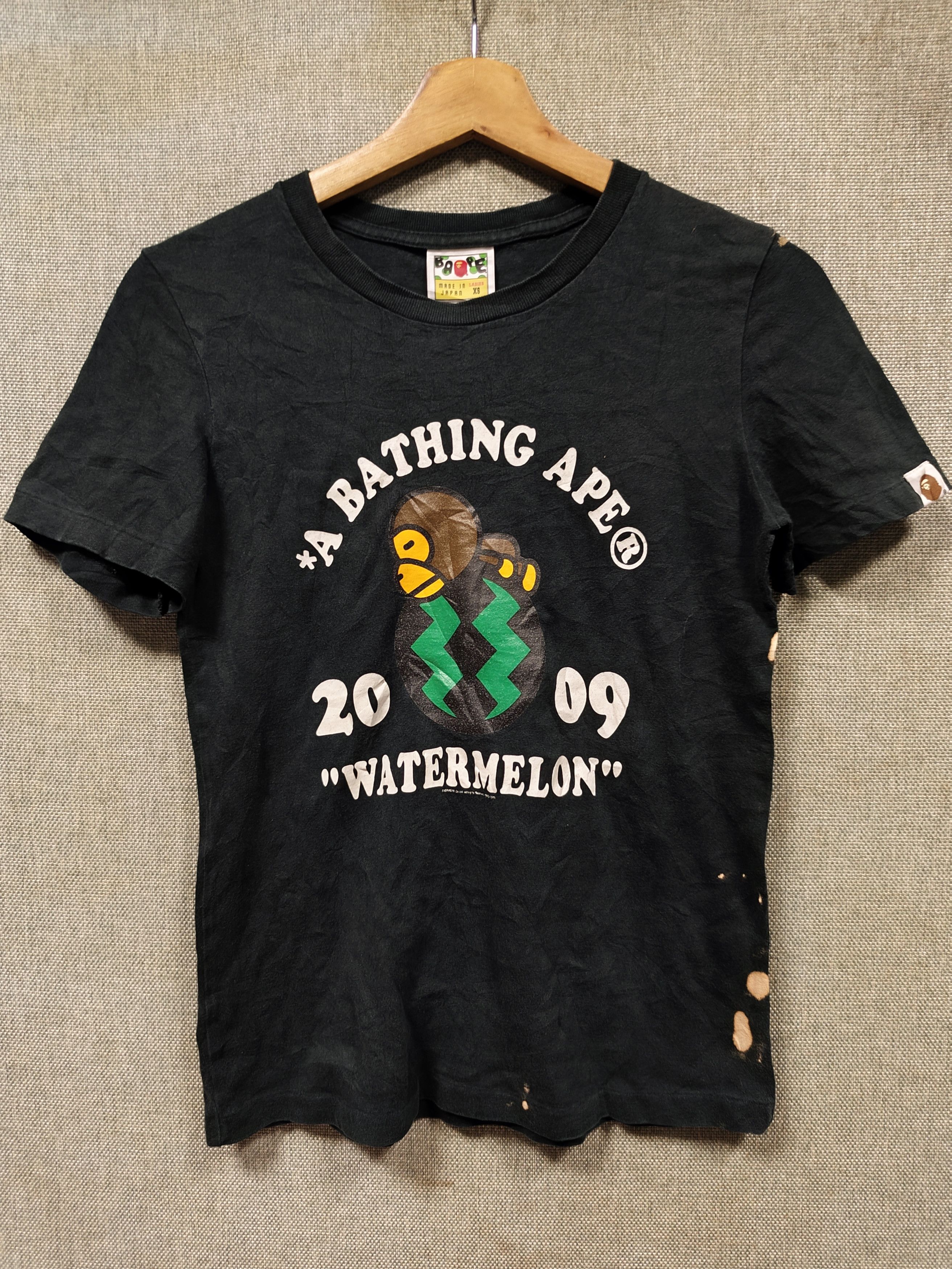 Bape Bape watermelon tee Size XS / US 0-2 / IT 36-38 - 1 Thumbnail