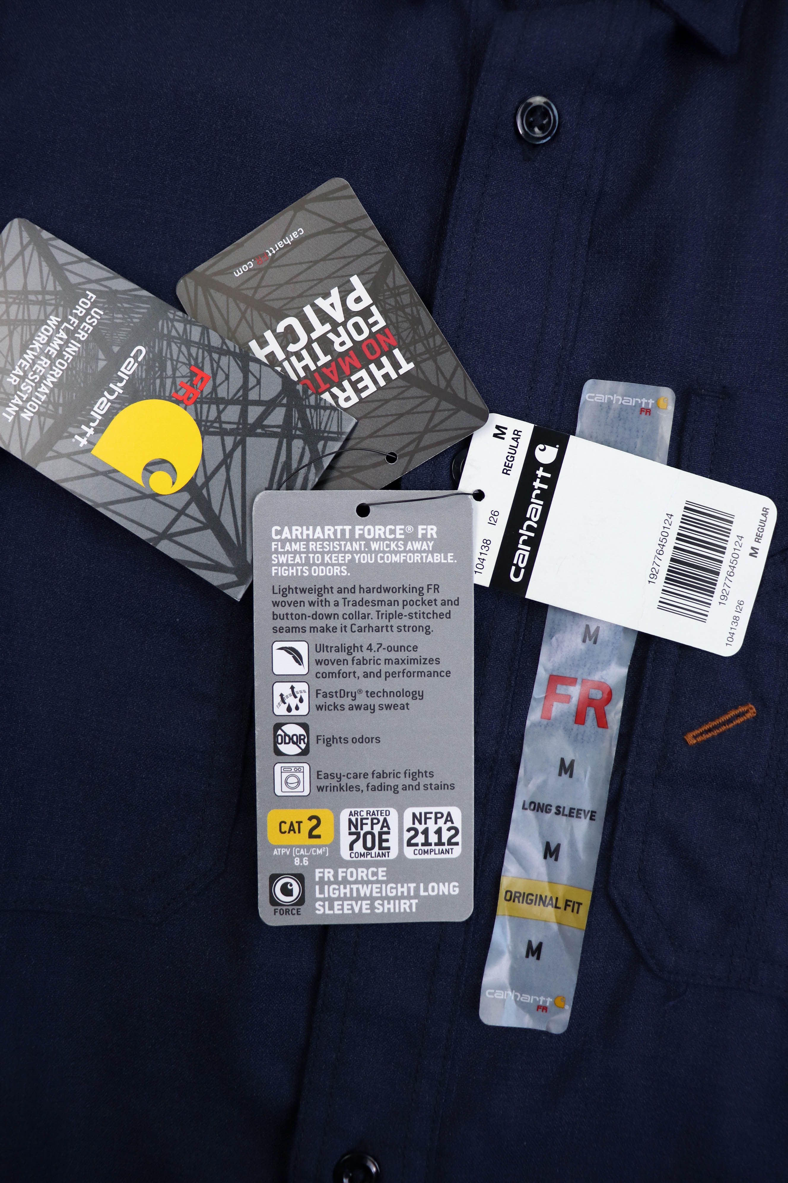 Carhartt Carhartt Flame-Resistant Long Sleeve Button Shirt Size US M / EU 48-50 / 2 - 8 Thumbnail