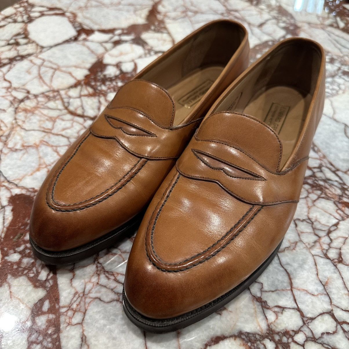 Edward Green Edward Green Montpellier Chestnut Antique Size US 8 / EU 41 - 1 Thumbnail