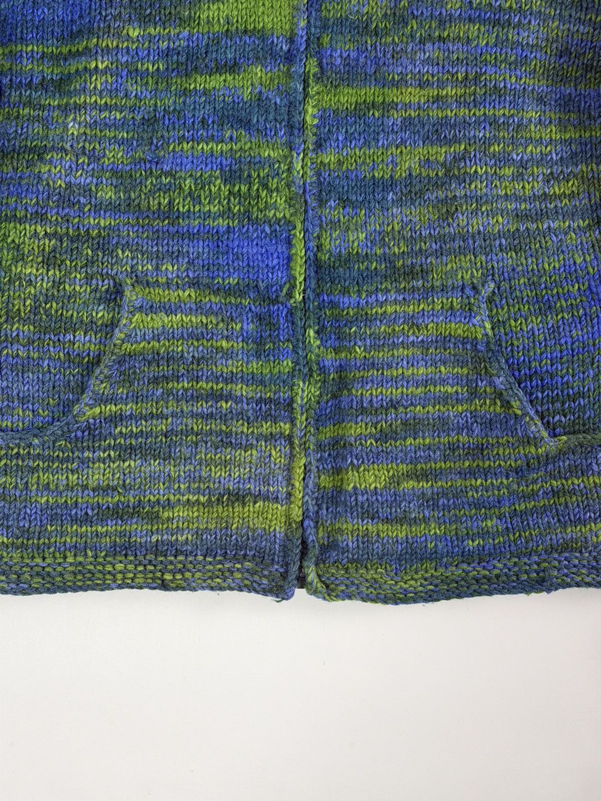 Vintage Nepalese Wool Knit Tassle Zip-Up Hoodie Size US M / EU 48-50 / 2 - 3 Thumbnail