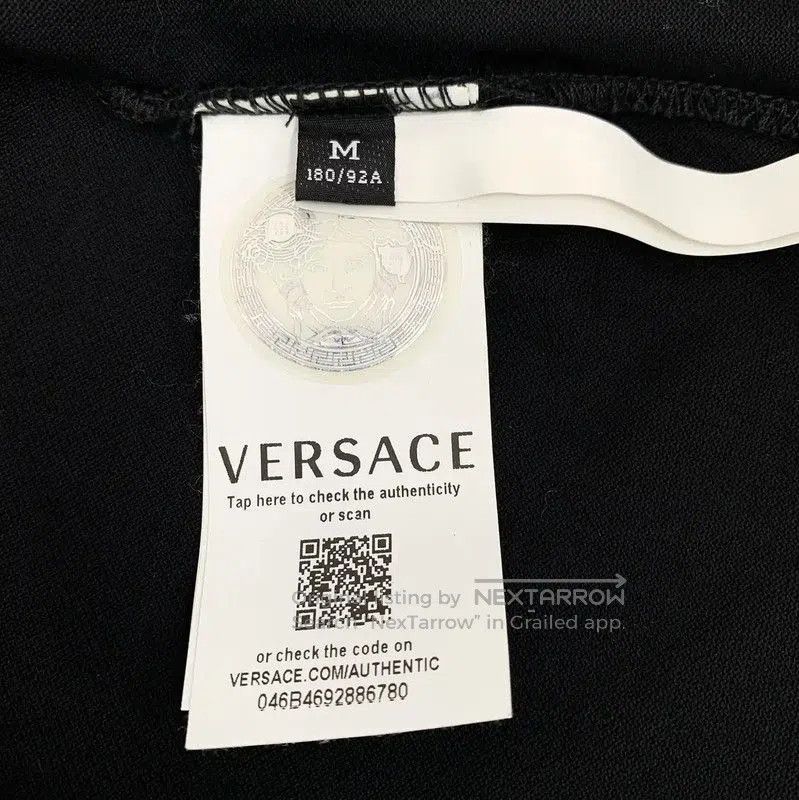 Versace Versace Black Cotton Men's Polo Shirt . Size US M / EU 48-50 / 2 - 6 Thumbnail