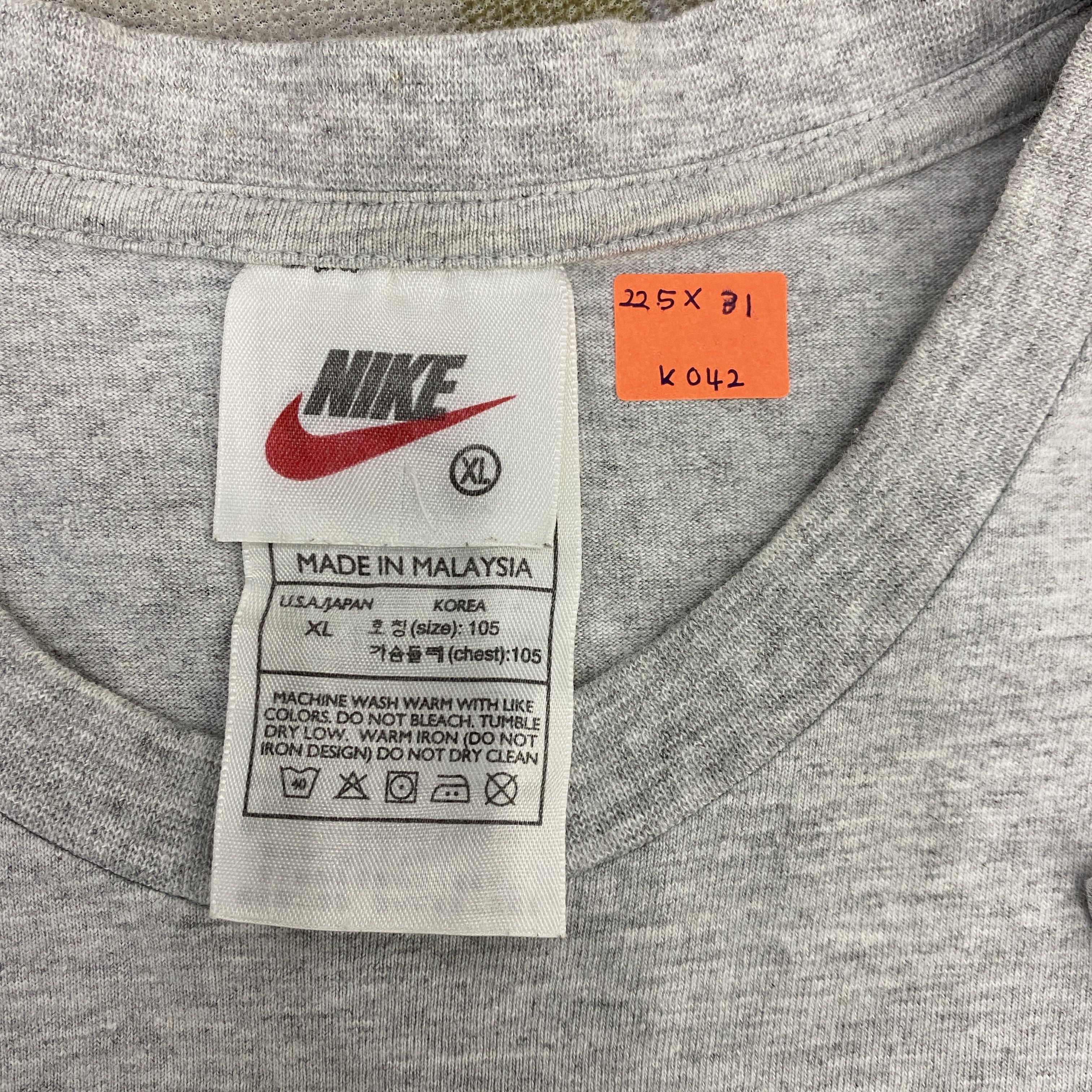 Japanese Brand Vintage 90s Nike Swoosh Logo Large Shirt - K042 Size US L / EU 52-54 / 3 - 4 Thumbnail