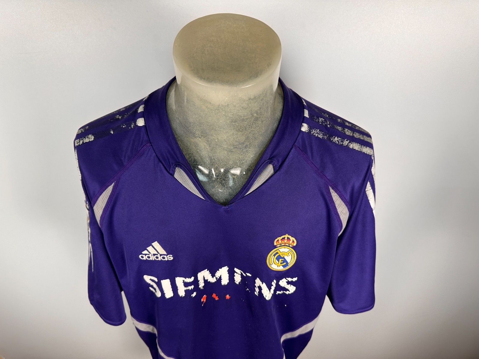 Adidas Real Madrid 2004 2005 Goalkeeper Shirt Soccer Jersey XL Size US XL / EU 56 / 4 - 2 Thumbnail
