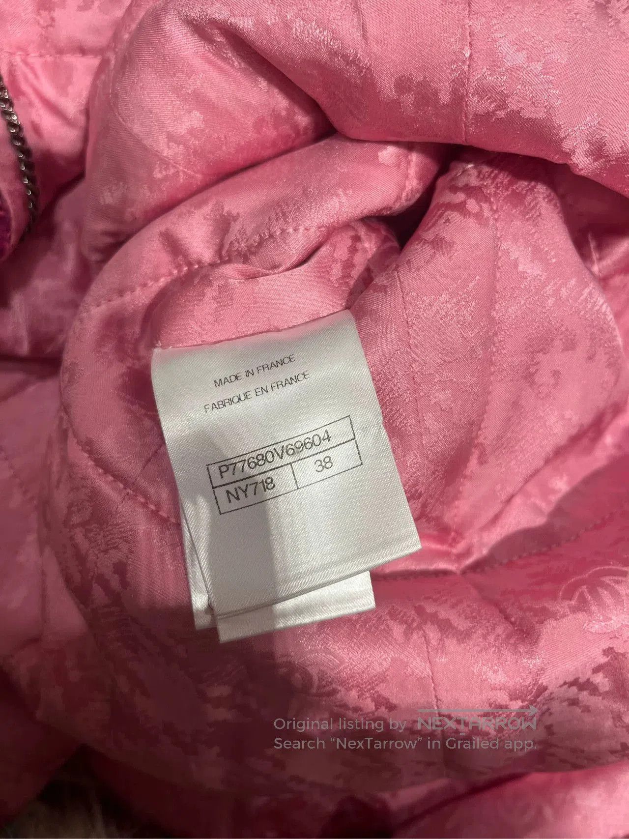 Chanel Chanel 24K Pink Plaid Lion Buckle Coat. Size US M / EU 48-50 / 2 - 4 Thumbnail