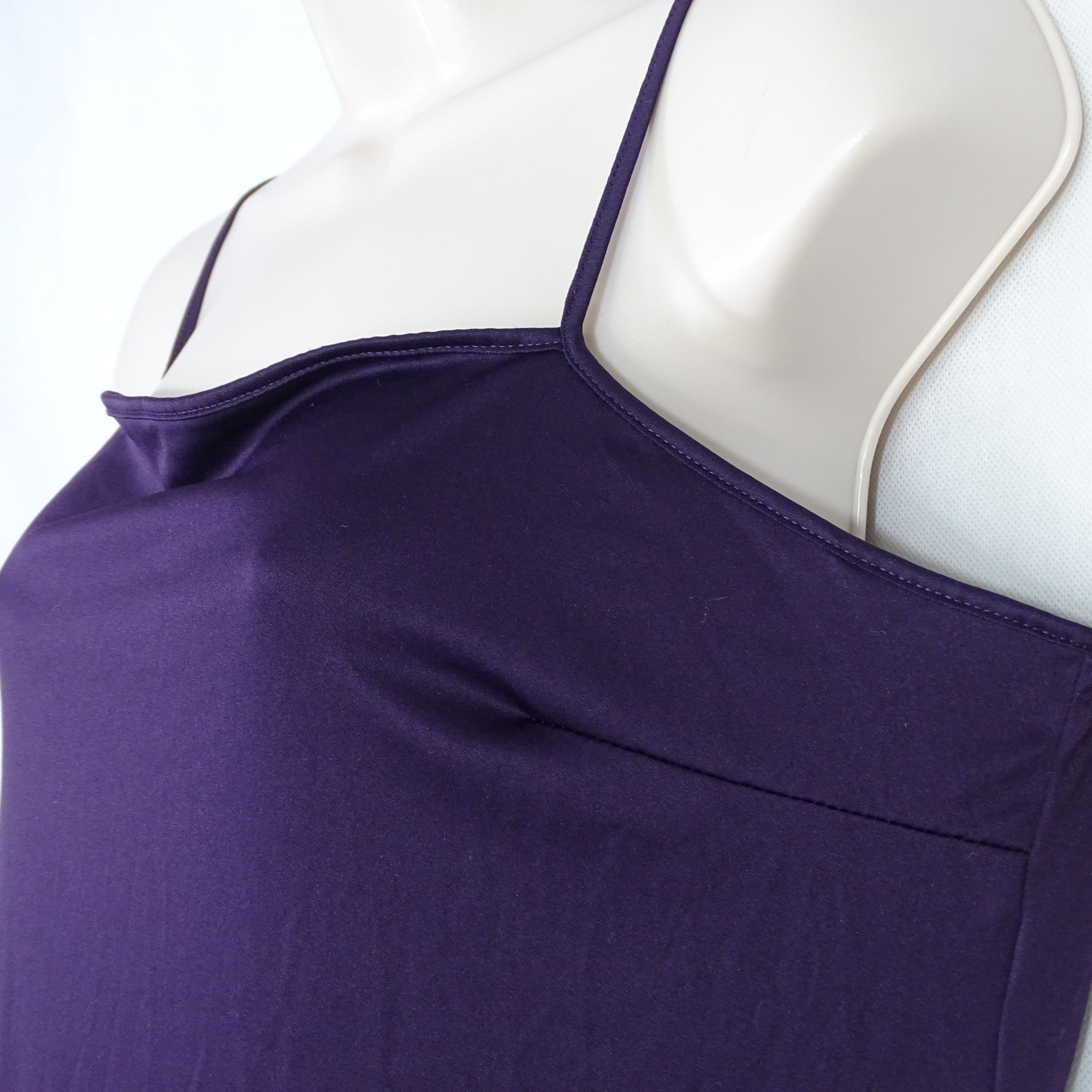 Lauren Ralph Lauren Lauren Ralph Lauren Purple Slip Dress Women Size L Sleeveles Size L / US 10 / IT 46 - 3 Thumbnail