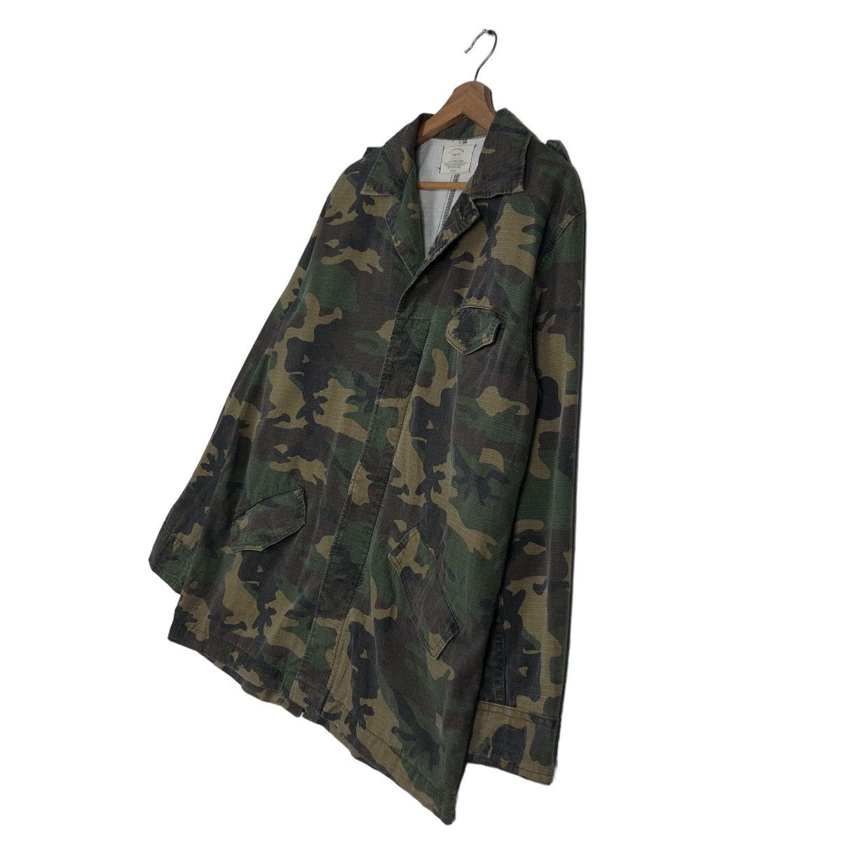 Hysteric Glamour 🔥Vintage Camo Button Jacket Ungrid Japan Made Size US M / EU 48-50 / 2 - 2 Thumbnail