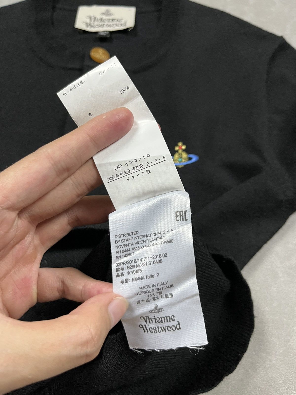 Vivienne Westwood Vivienne westwood black knit Size S / US 4 / IT 40 - 8 Thumbnail