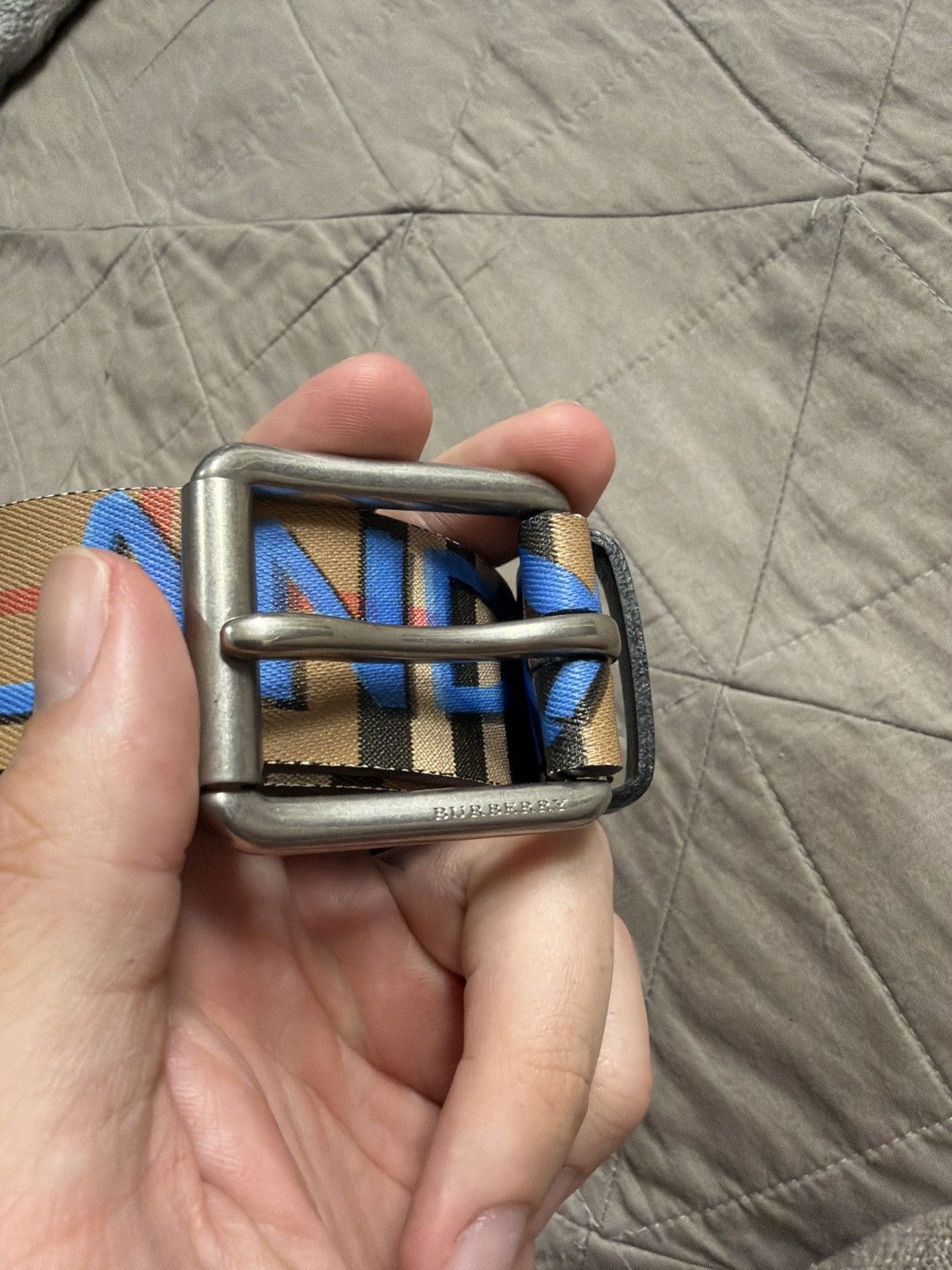Burberry Butberry Belt Size 36 - 2 Thumbnail
