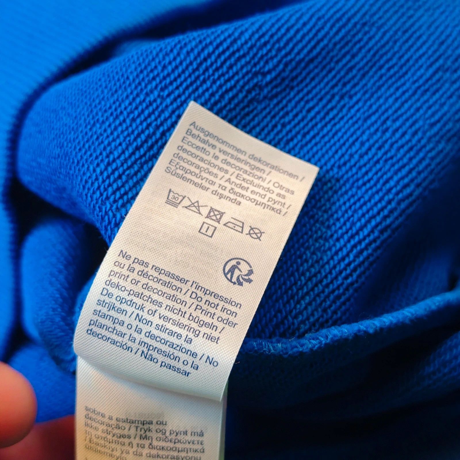 Lacoste Lacoste Polo Sweatshirt blue mens Medium rugby collared Size US M / EU 48-50 / 2 - 9 Thumbnail