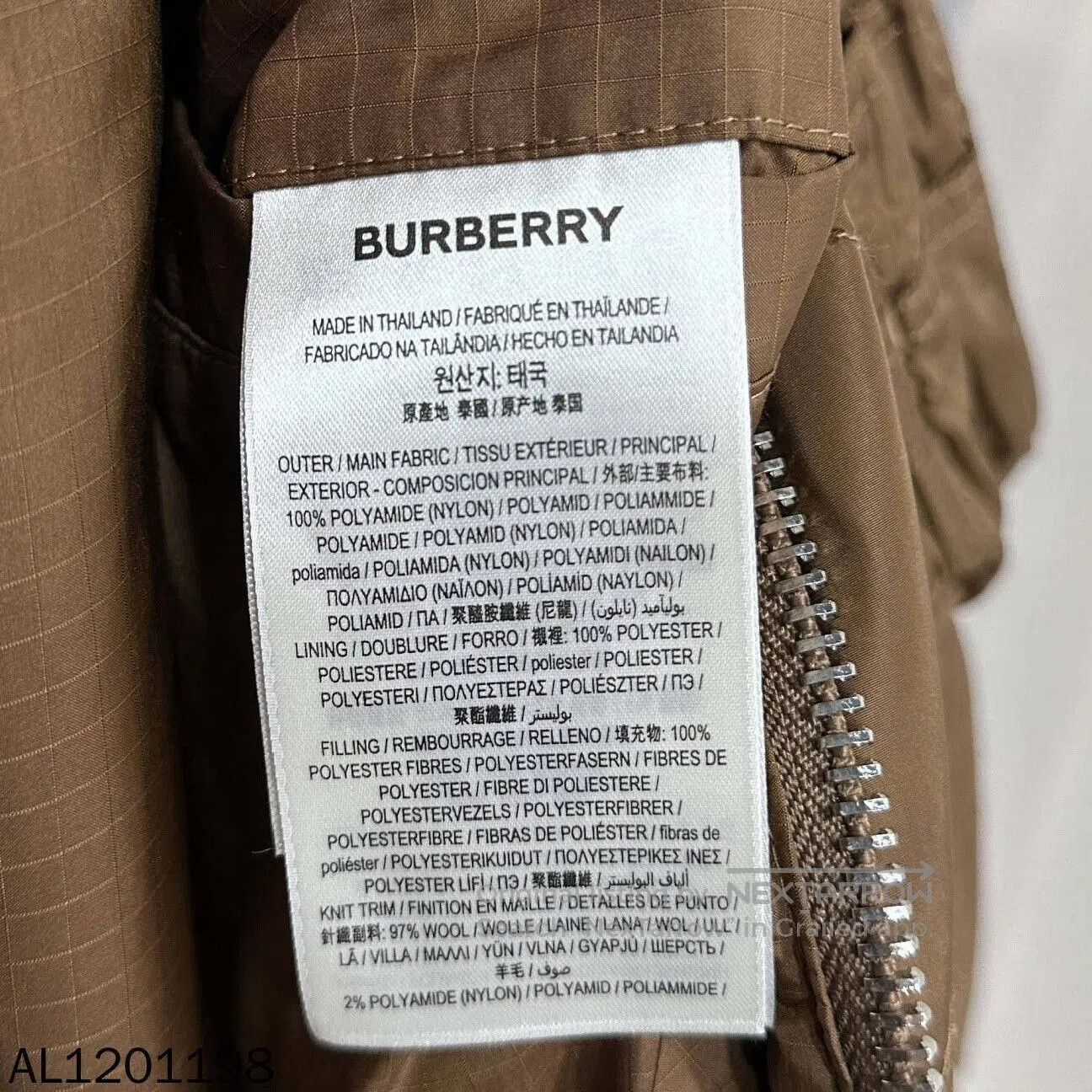 Burberry khaki bomber jacket by burberry. Size US S / EU 44-46 / 1 - 3 Thumbnail