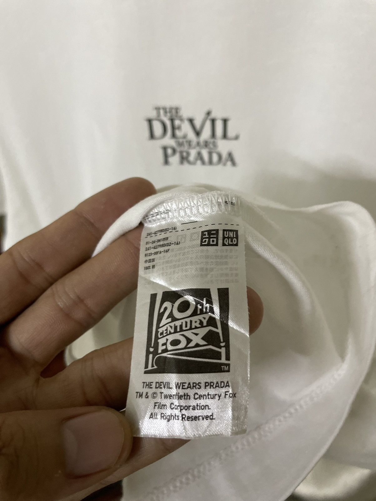 Japanese Brand THE DEVIL WEARS PRADA TEE Size US XL / EU 56 / 4 - 7 Thumbnail