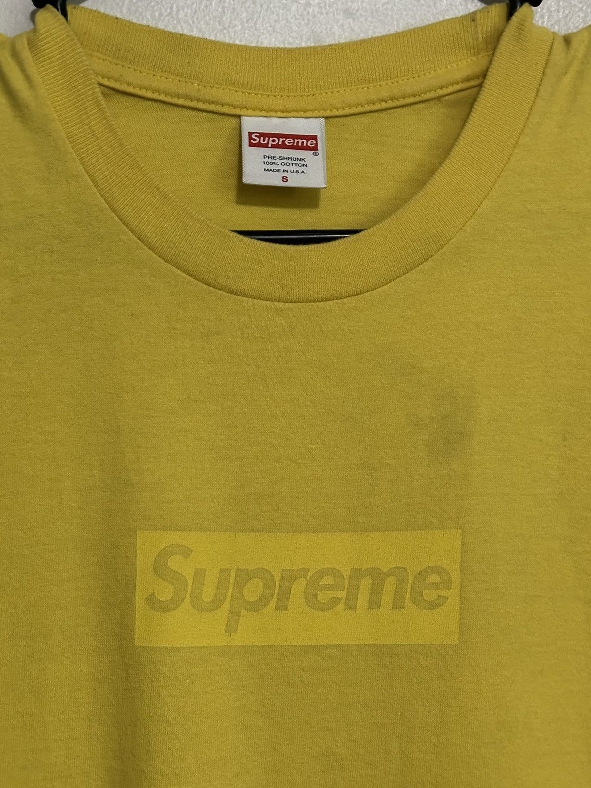 Supreme Supreme Tonal Box Logo Tee Size US S / EU 44-46 / 1 - 2 Thumbnail
