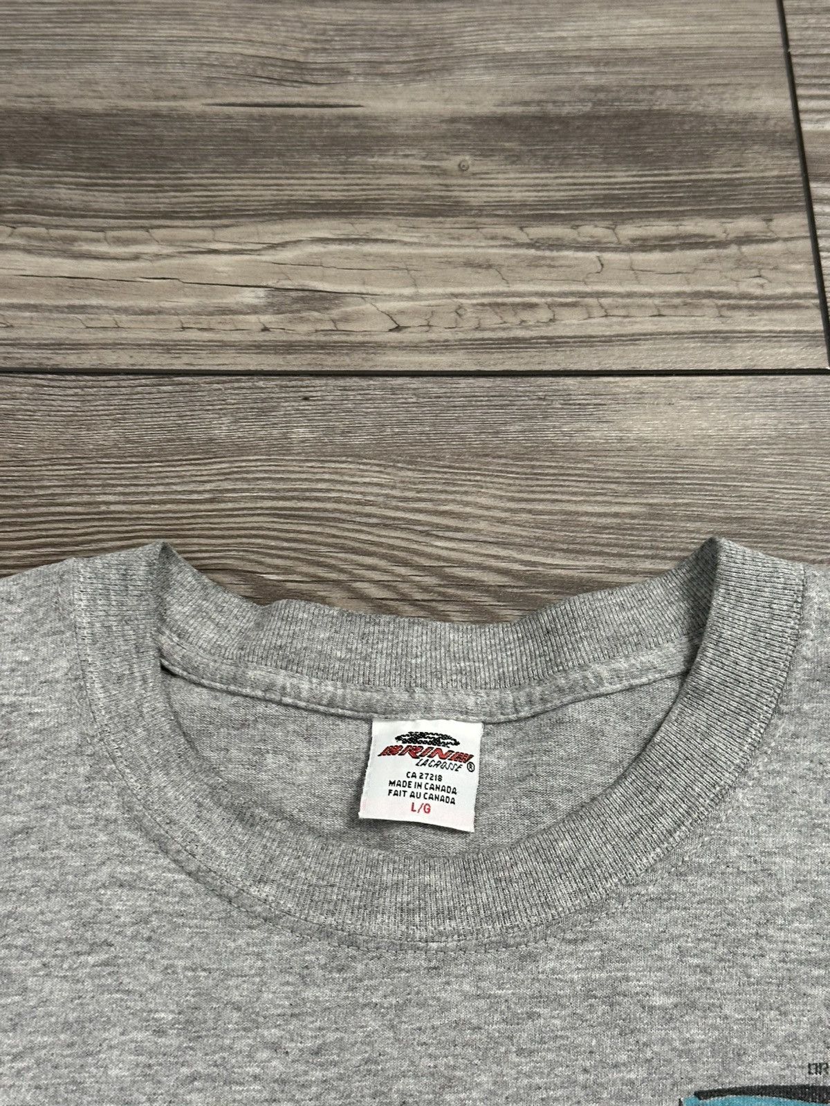 Vintage Vintage Brine Lacrosse “Clean The Mud Off My Shoes” T Shirt Size US L / EU 52-54 / 3 - 6 Thumbnail