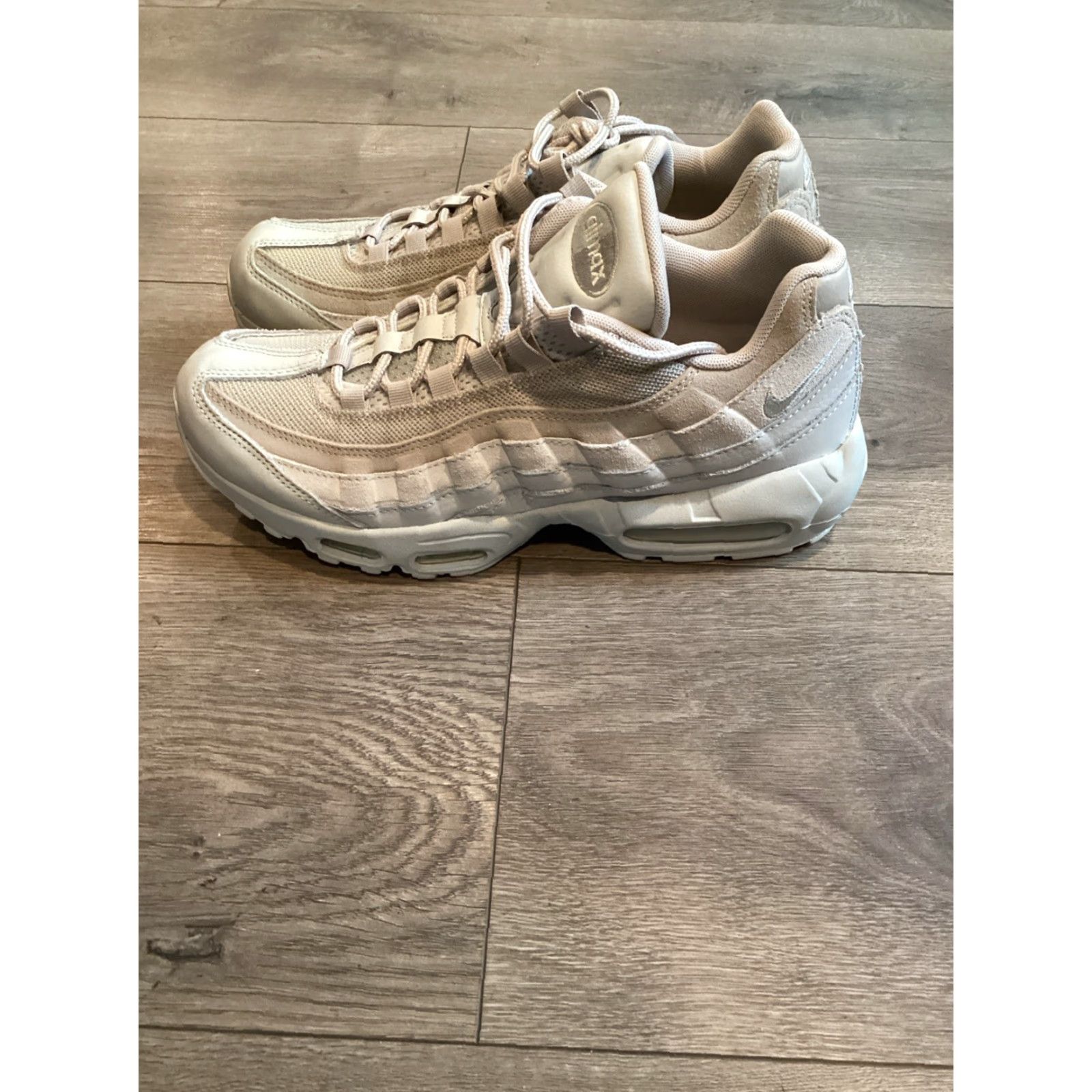 Nike Nike Air Max 95 PRM White Light Bone Sneaker Men Size 8 Multicolor 2017 Nike Air Max Size US 7 / EU 40 - 5 Thumbnail