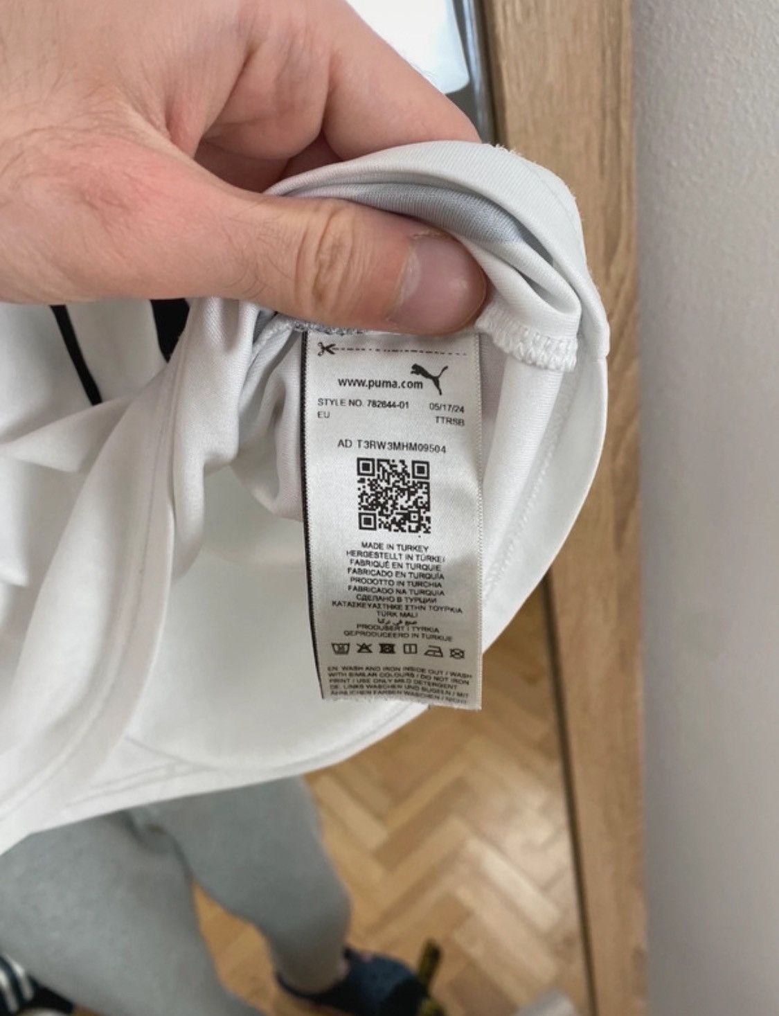 Puma Puma Deutschland Germany white jersey Size US XL / EU 56 / 4 - 6 Thumbnail
