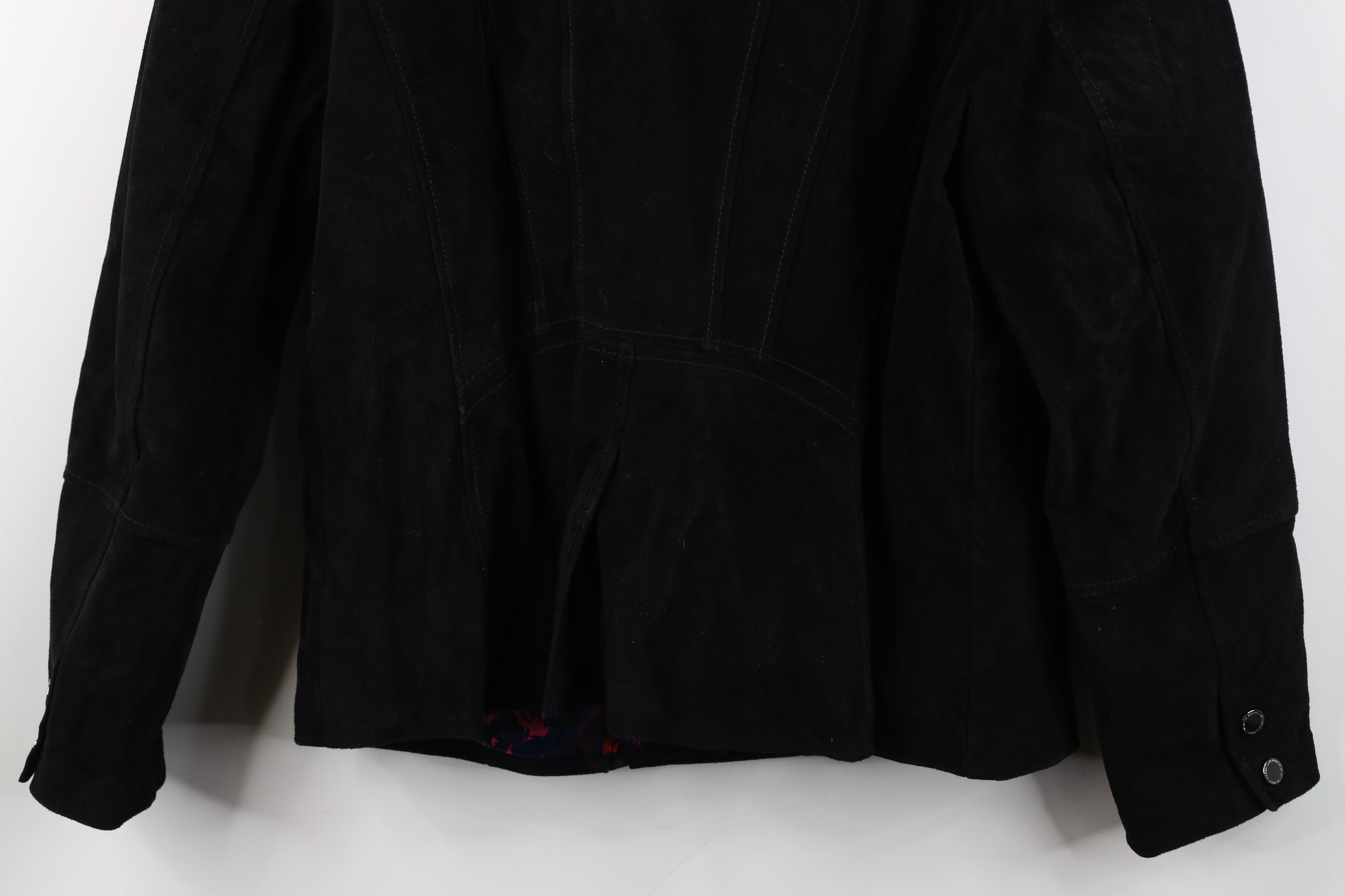 Vintage Vintage Y2K Streetwear Babydoll Suede Leather Bomber Jacket Size XL / US 12-14 / IT 48-50 - 15 Thumbnail