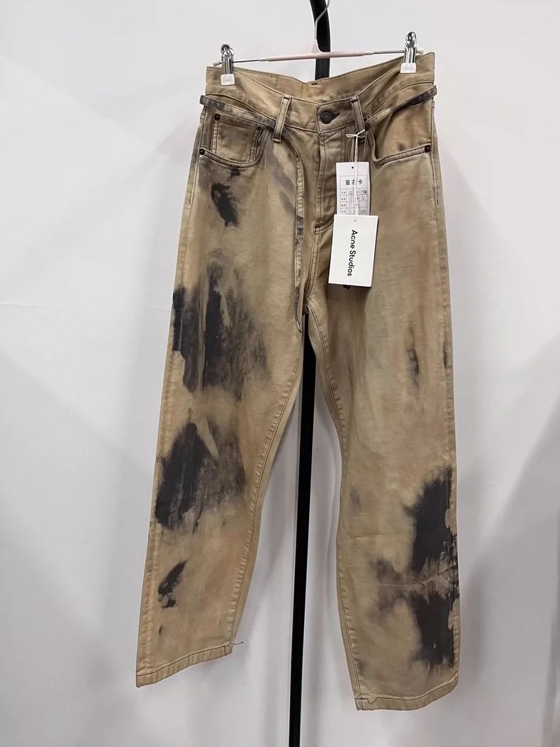 Acne Studios Acne Studios SS 24 dirty, dirty, loose, straight-leg, old d Size US 32 / EU 48 - 1 Thumbnail