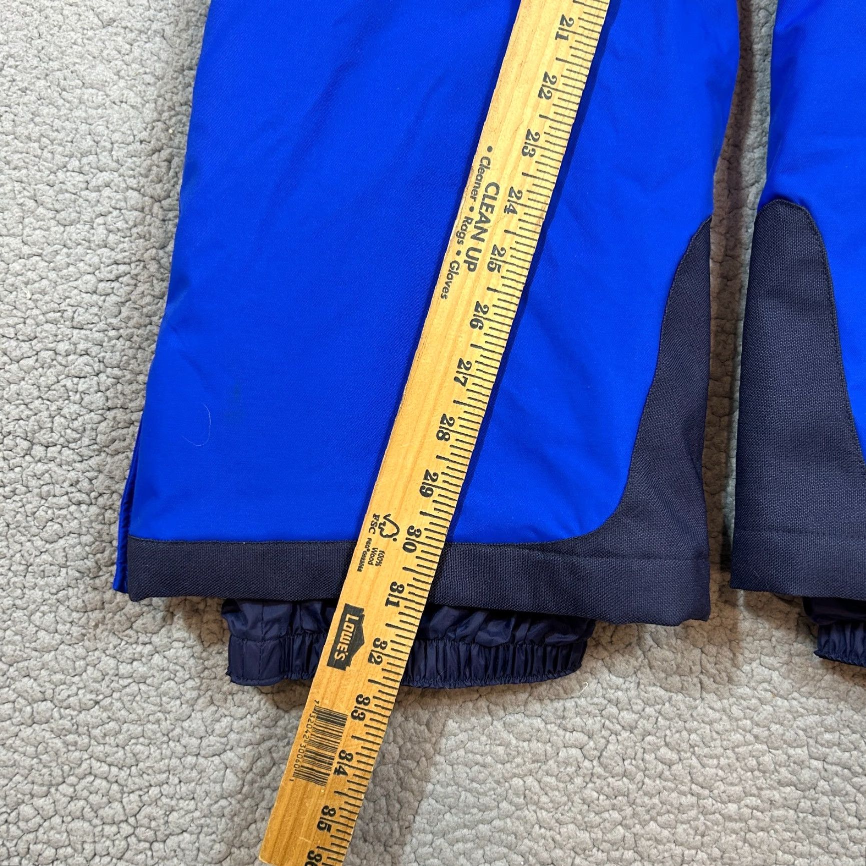 Vintage Columbia Men’s Medium Insulated Ski Snowboard Pants Navy Blue Omni-Heat Snow Pants Waterproof Thermal Pockets Adjustable Waist Winter Sports Mens Size US 31 - 7 Thumbnail