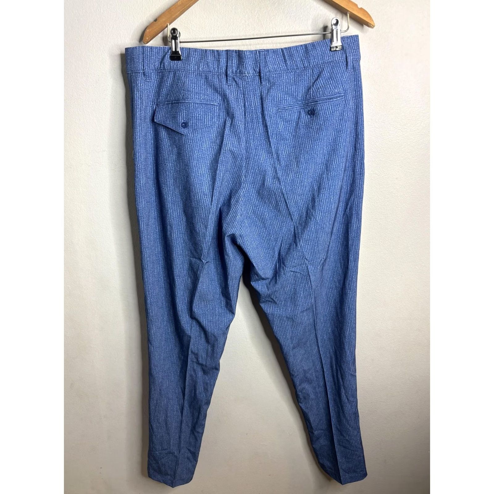 Vintage Head Golf Pants Mens 34 Galaxy Blue William UV Protection Moisture Wicking Stretch Pockets Front Flat Front Easy Care Performance Moisture Wicking Size US 34 / EU 50 - 6 Thumbnail