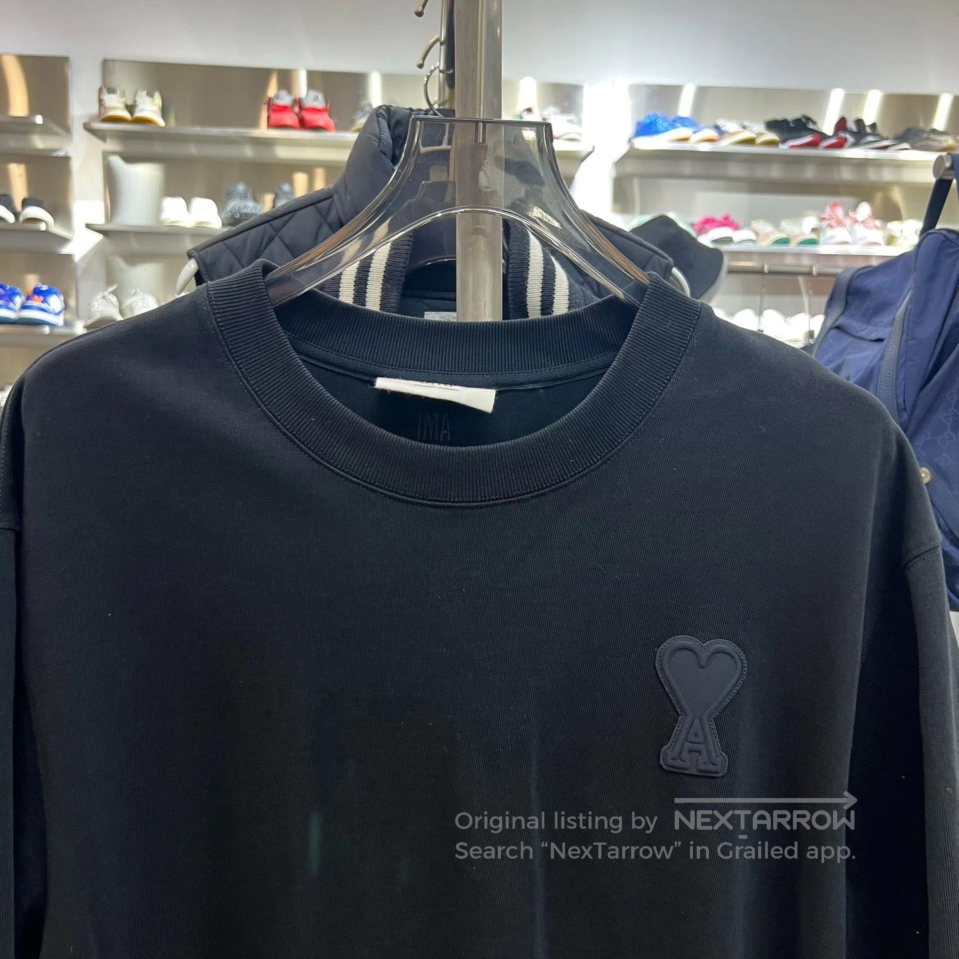 AMI AMI SS22 Heart Logo Embroidered T. Size US XXL / EU 58 / 5 - 2 Thumbnail