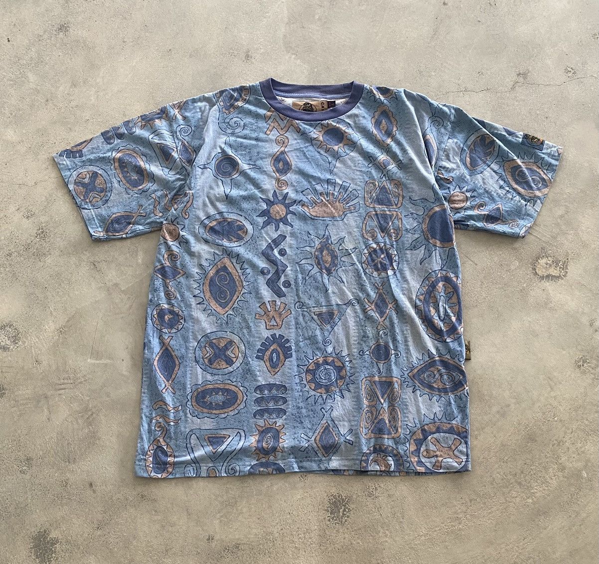 Carbon × Vintage VINTAGE CARBON FULLPRINT NATIVE TEE Size US L / EU 52-54 / 3 - 1 Thumbnail