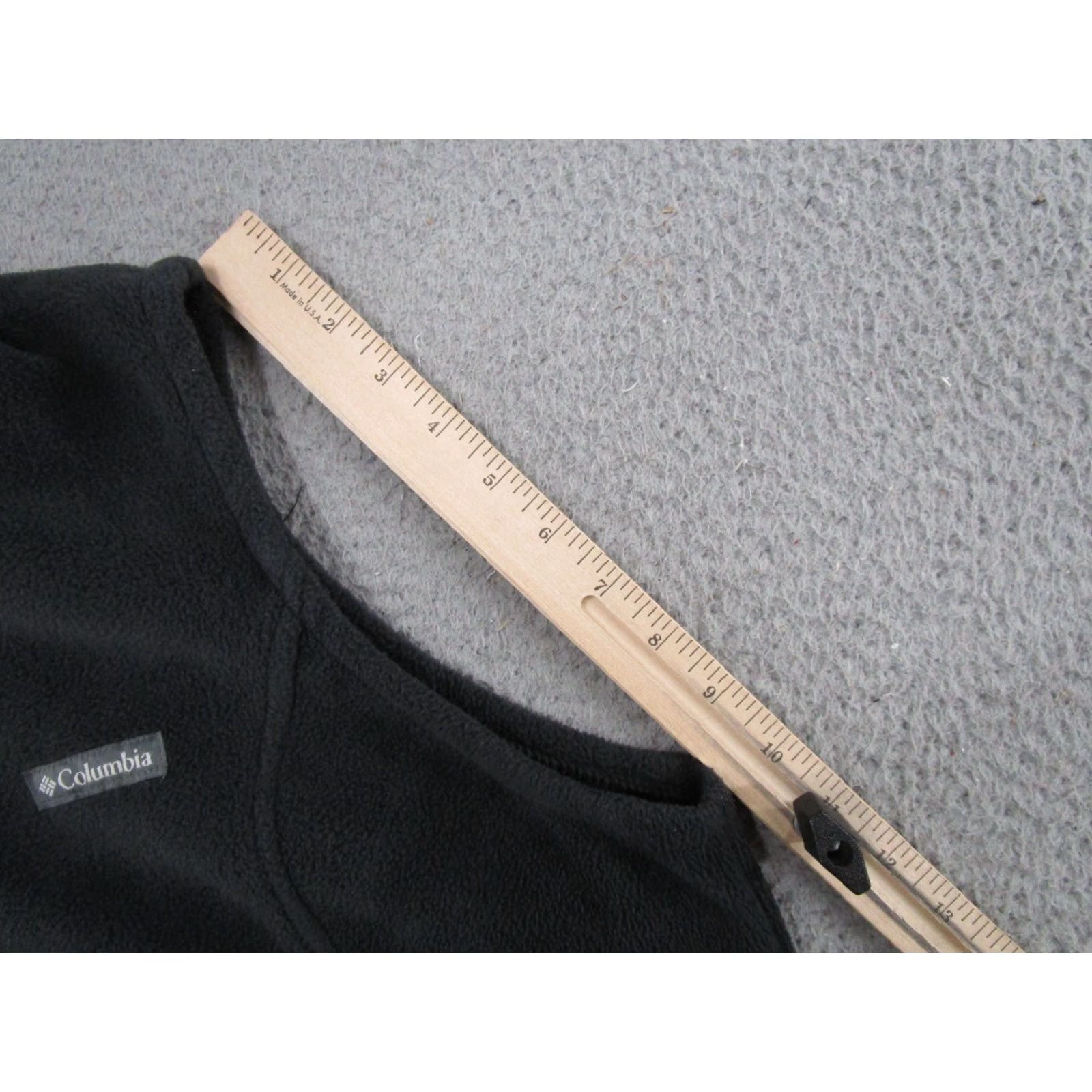 Vintage Columbia Vest Full Zip Black Fleece XL Womens Winter Fall Size XL Solid Polyester Lining Regular Style Basic Jacket Outdoor Womens Size XL / US 12-14 / IT 48-50 - 7 Thumbnail