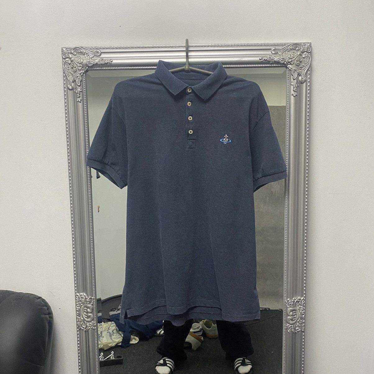 Vivienne Westwood Vivienne Westwood Polo Shirts small Logo vintage Size US L / EU 52-54 / 3 - 1 Thumbnail