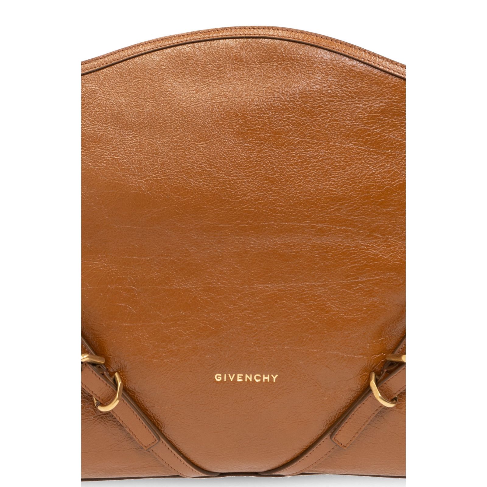 Givenchy GIVENCHY Medium Voyou Strappy Brown Leather Shoulder Bag New Size ONE SIZE - 5 Thumbnail