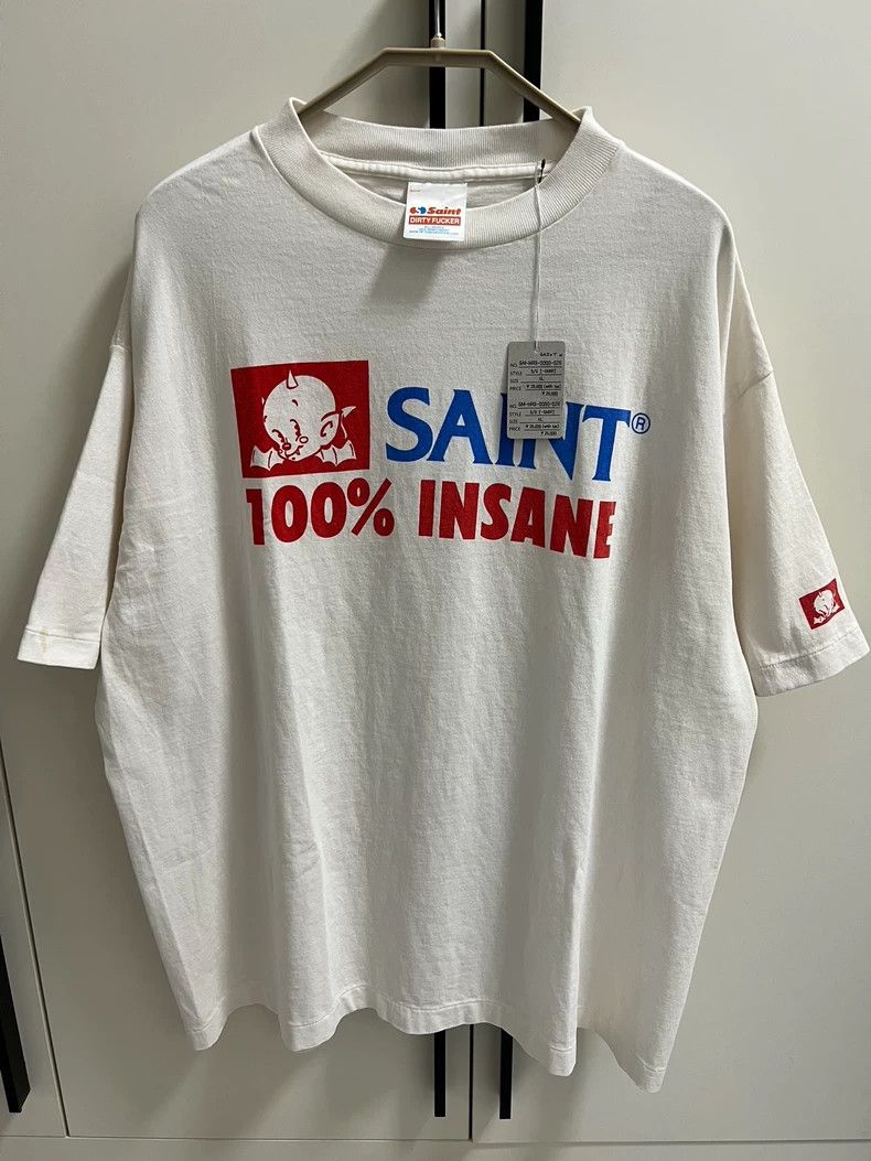 Saint Michael Saint Michael Demon angel slogan printed short sleeves Size US XL / EU 56 / 4 - 1 Thumbnail