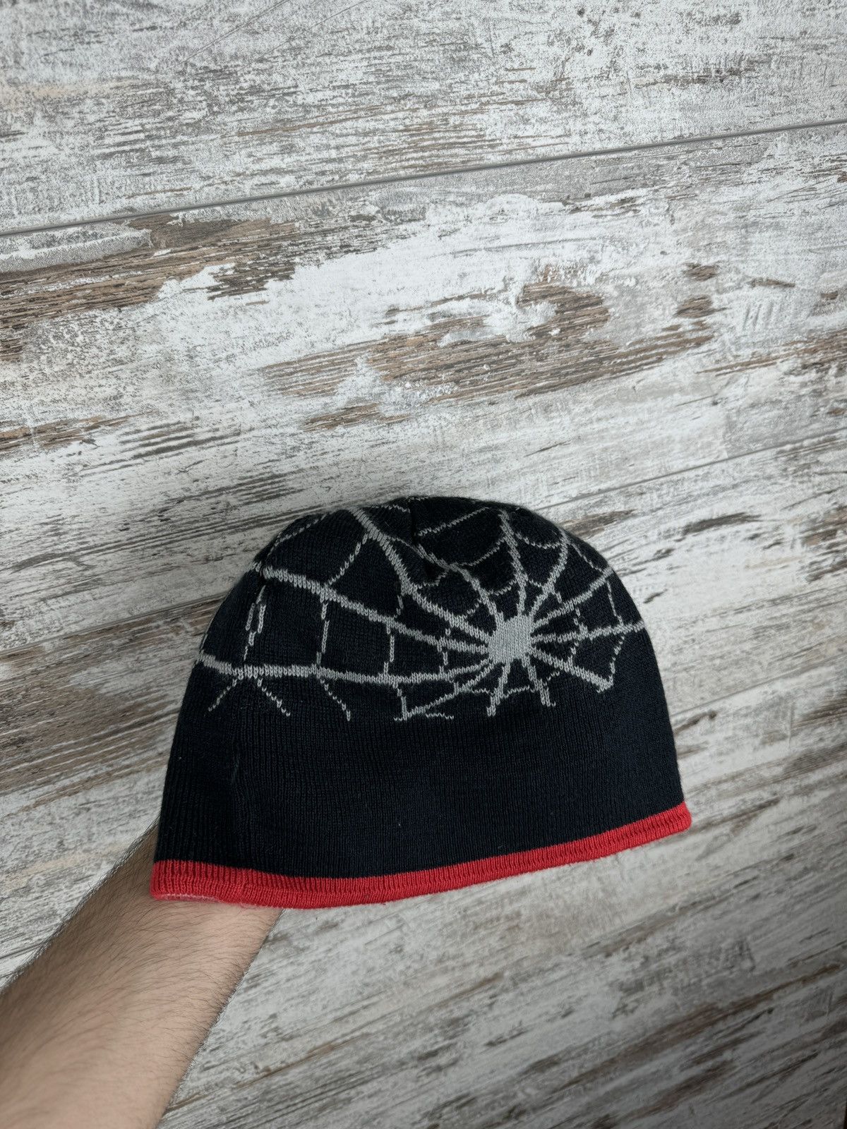 Vintage Mens Vintage spider man hats y2k rare spyder hat Size ONE SIZE - 2 Thumbnail
