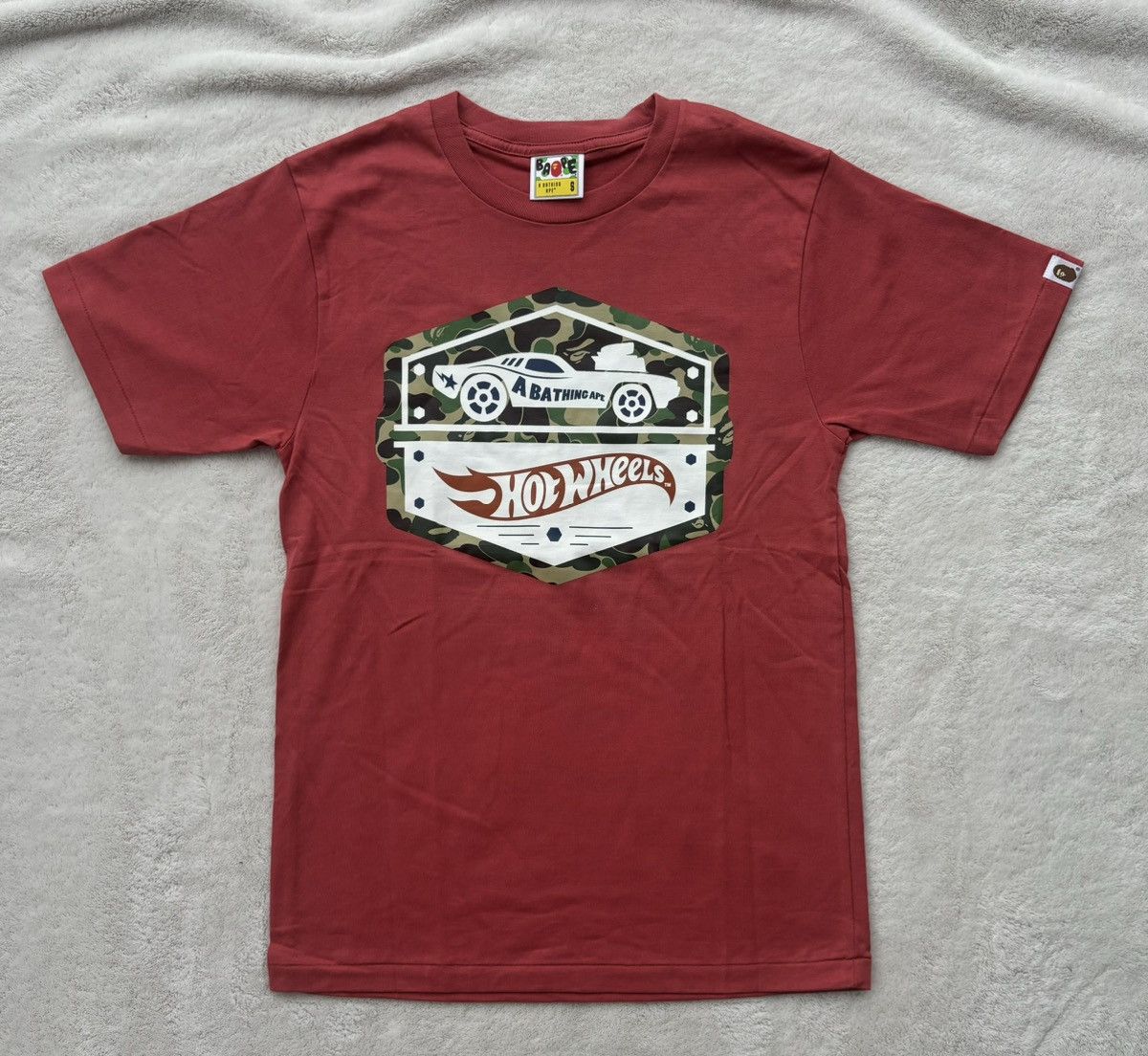 Bape Bape x Hot Wheels Collection Red Tee Size US S / EU 44-46 / 1 - 1 Thumbnail