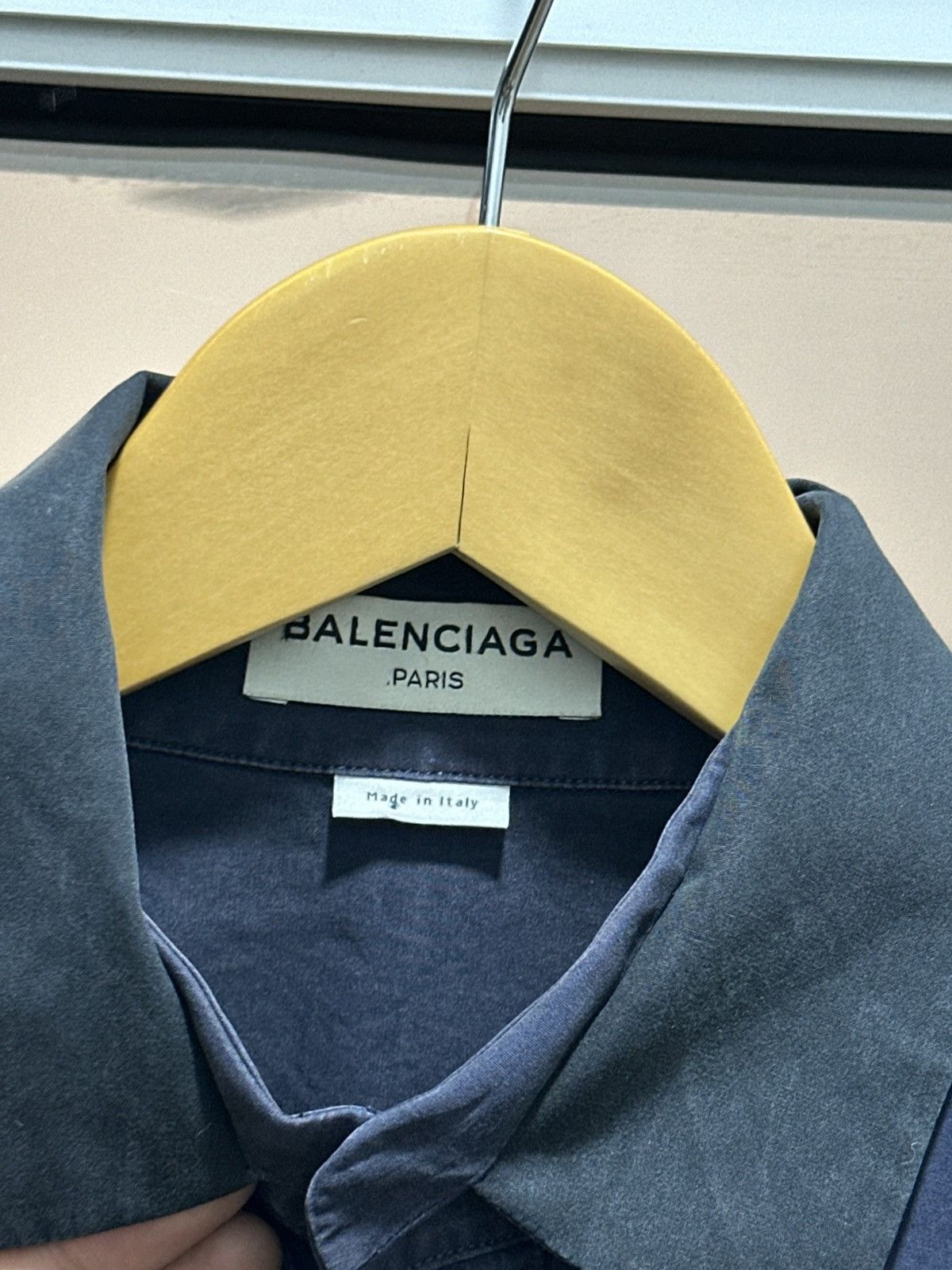 Balenciaga SS15 Balenciaga Broadcloth Double Collar (Alexander Wang) Size US M / EU 48-50 / 2 - 8 Thumbnail