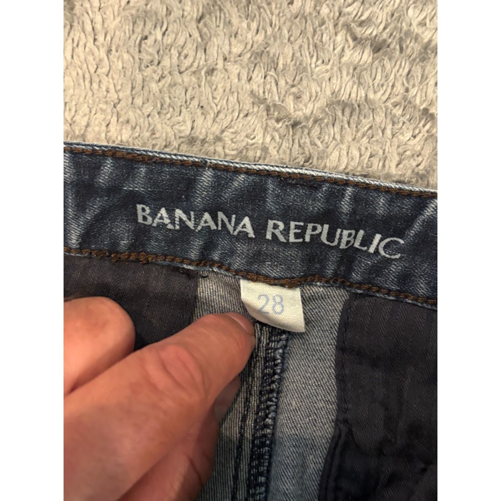 Banana Republic VINTAGE Banana Republic Jeans Women’s 28 Blue Denim Trouser Bootcut Stretch Limited Size 28" / US 6 / IT 42 - 2 Thumbnail