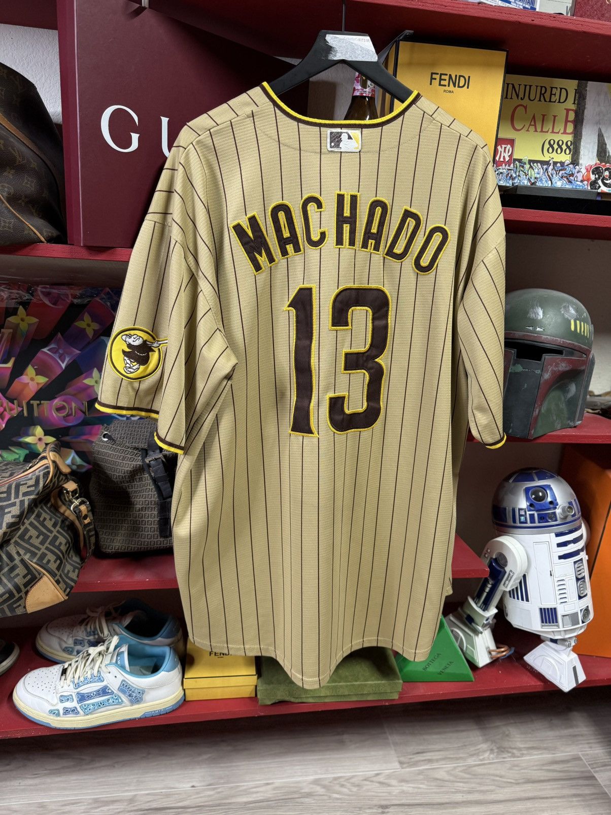 Nike San Diego Padres Manny Machado Nike Jersey Size XLarge Size US XL / EU 56 / 4 - 2 Thumbnail