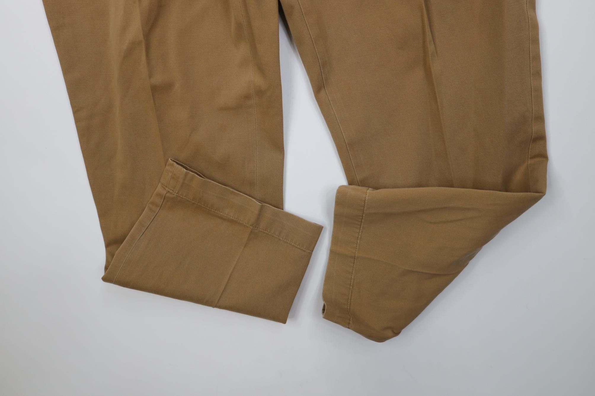 Polo Ralph Lauren Vintage 90s Ralph Lauren Prospect Wide Leg Chino Pants Brown Size US 40 / EU 56 - 5 Thumbnail