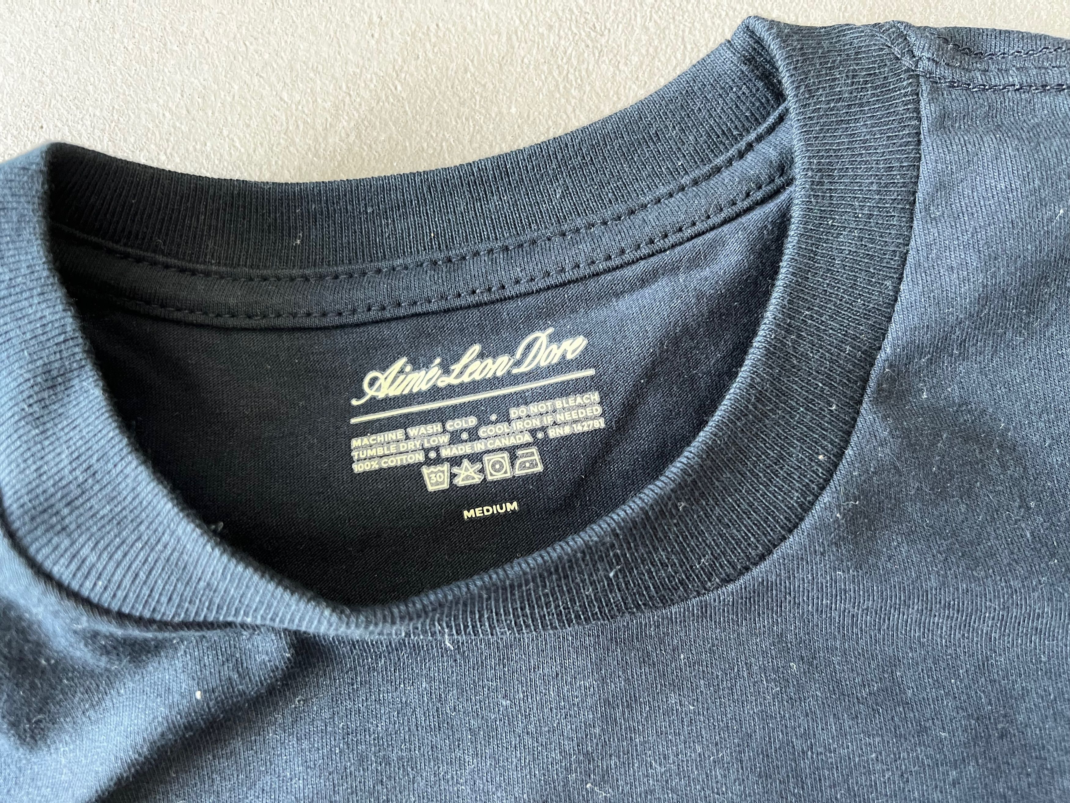 Aime Leon Dore Aime Leon Dore Navy T-shirt Size US M / EU 48-50 / 2 - 2 Thumbnail