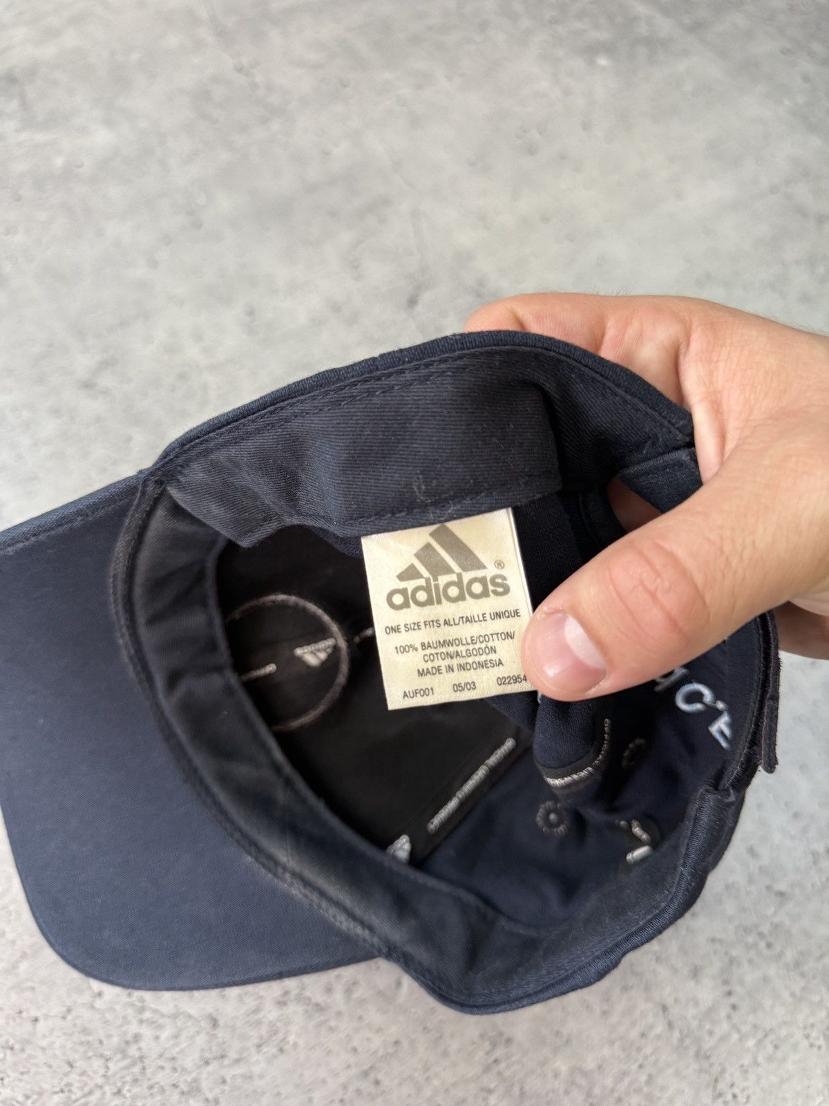 Adidas Vintage Adidas Real Madrid cap Size ONE SIZE - 6 Thumbnail