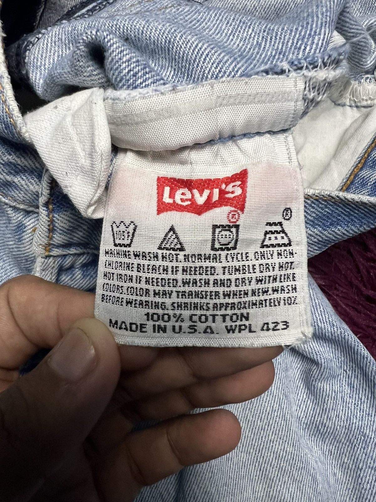 Levi's Levi’s 501 Vintage USA 1999 Reworked by Classic Five (45) Size US 32 / EU 48 - 7 Thumbnail
