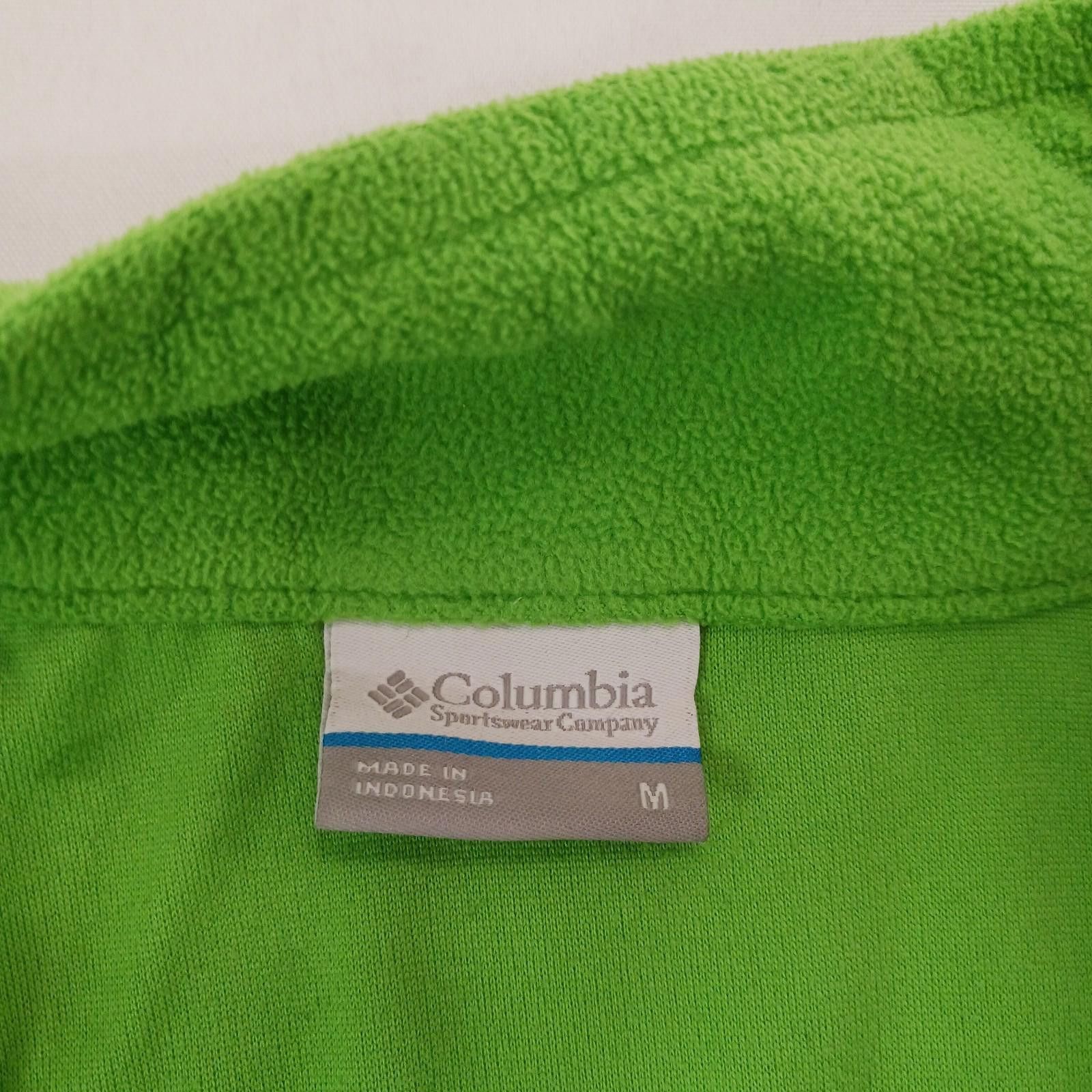 Columbia Columbia EM6503 Men Green Klamath Range 1/2 Zip Sweatshirt M Size US M / EU 48-50 / 2 - 3 Thumbnail