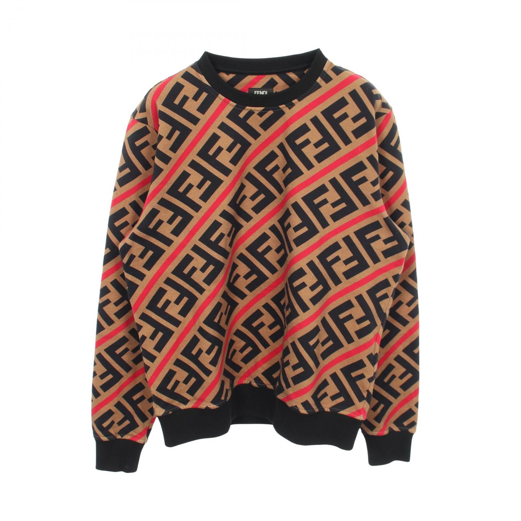 Fendi Fendi Fendi Zucca Cotton Sweatshirt Textile Tops DUTY FREE for USA Size ONE SIZE - 1 Thumbnail