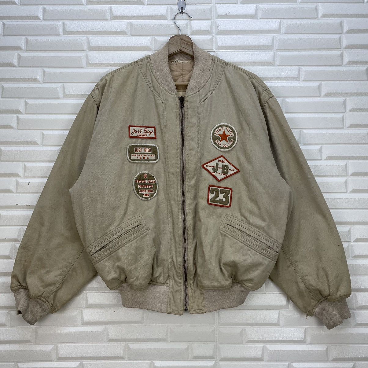 Japanese Brand × Vintage Vintage Bomber Jacket By Men Bigi From Japan Size US M / EU 48-50 / 2 - 2 Thumbnail