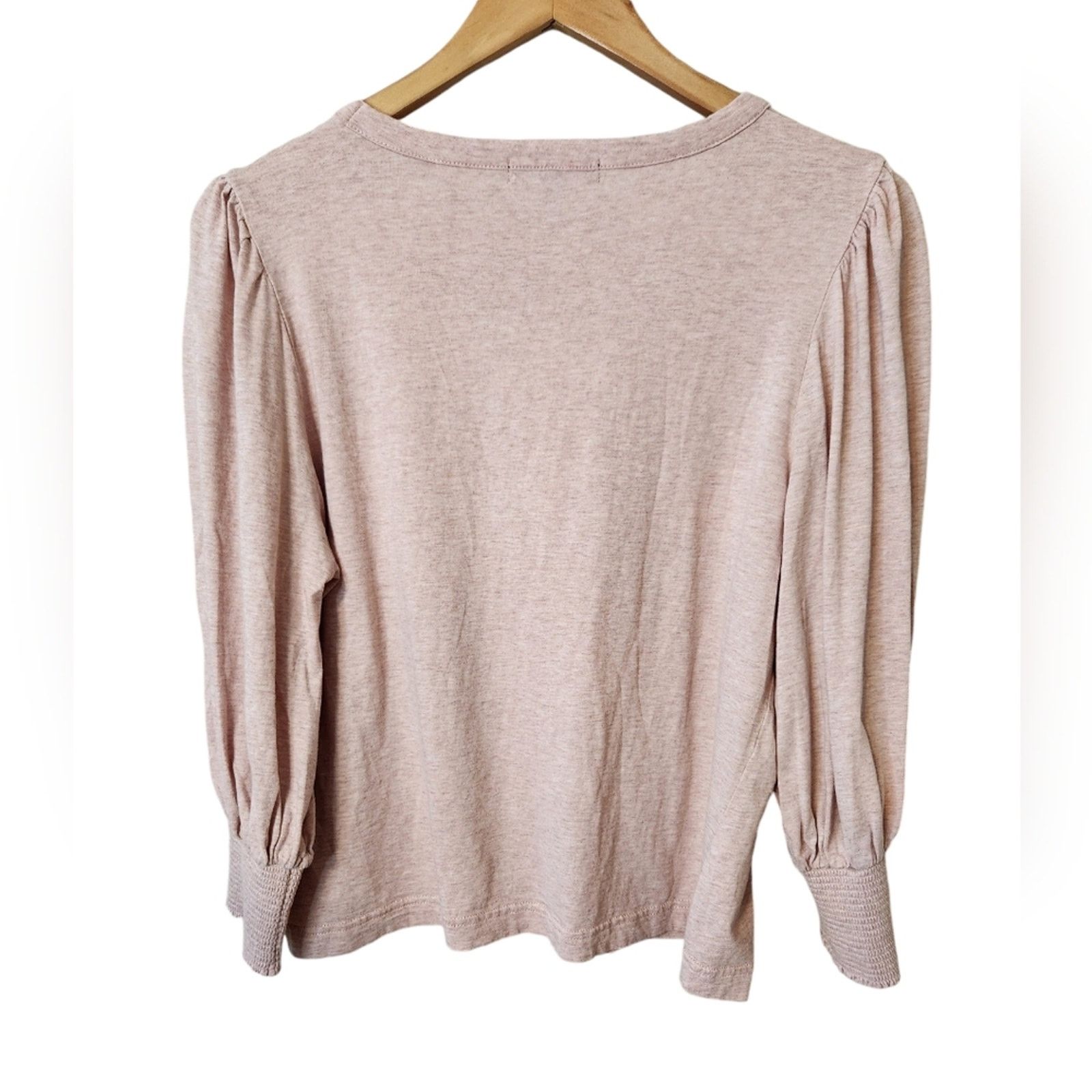 7 For All Mankind 7 For All Mankind Poof Puff Sleeve boxy top Large Size L / US 10 / IT 46 - 4 Thumbnail