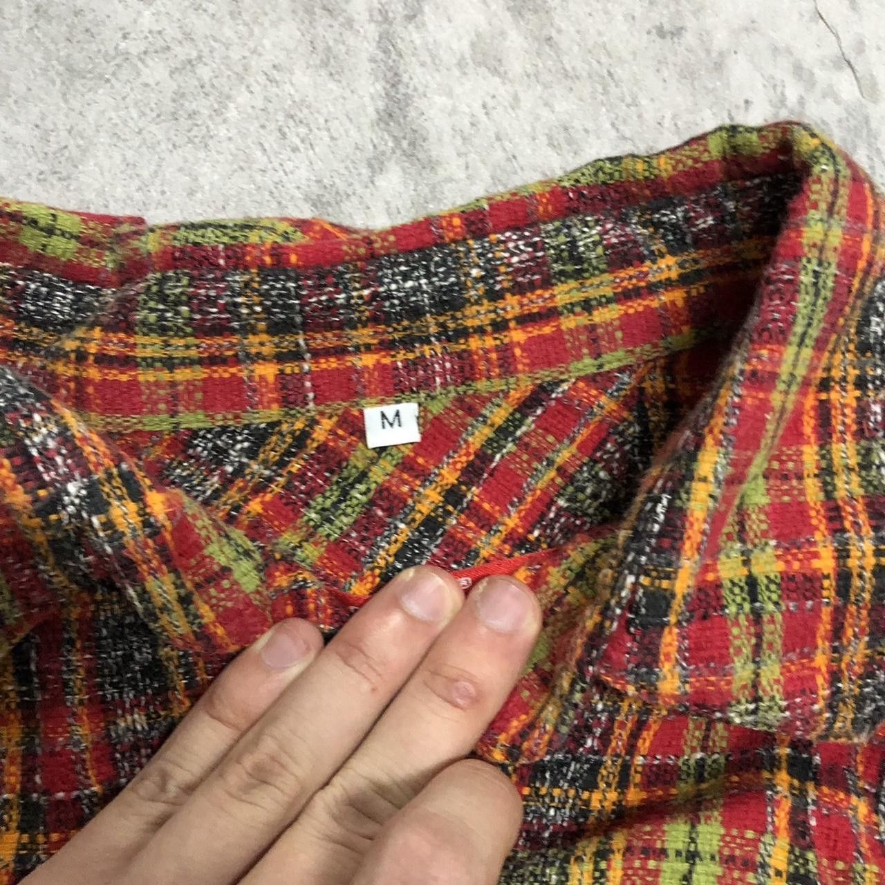 Other Red and green plaid button-up shirt with a relaxed, Size US M / EU 48-50 / 2 - 3 Thumbnail