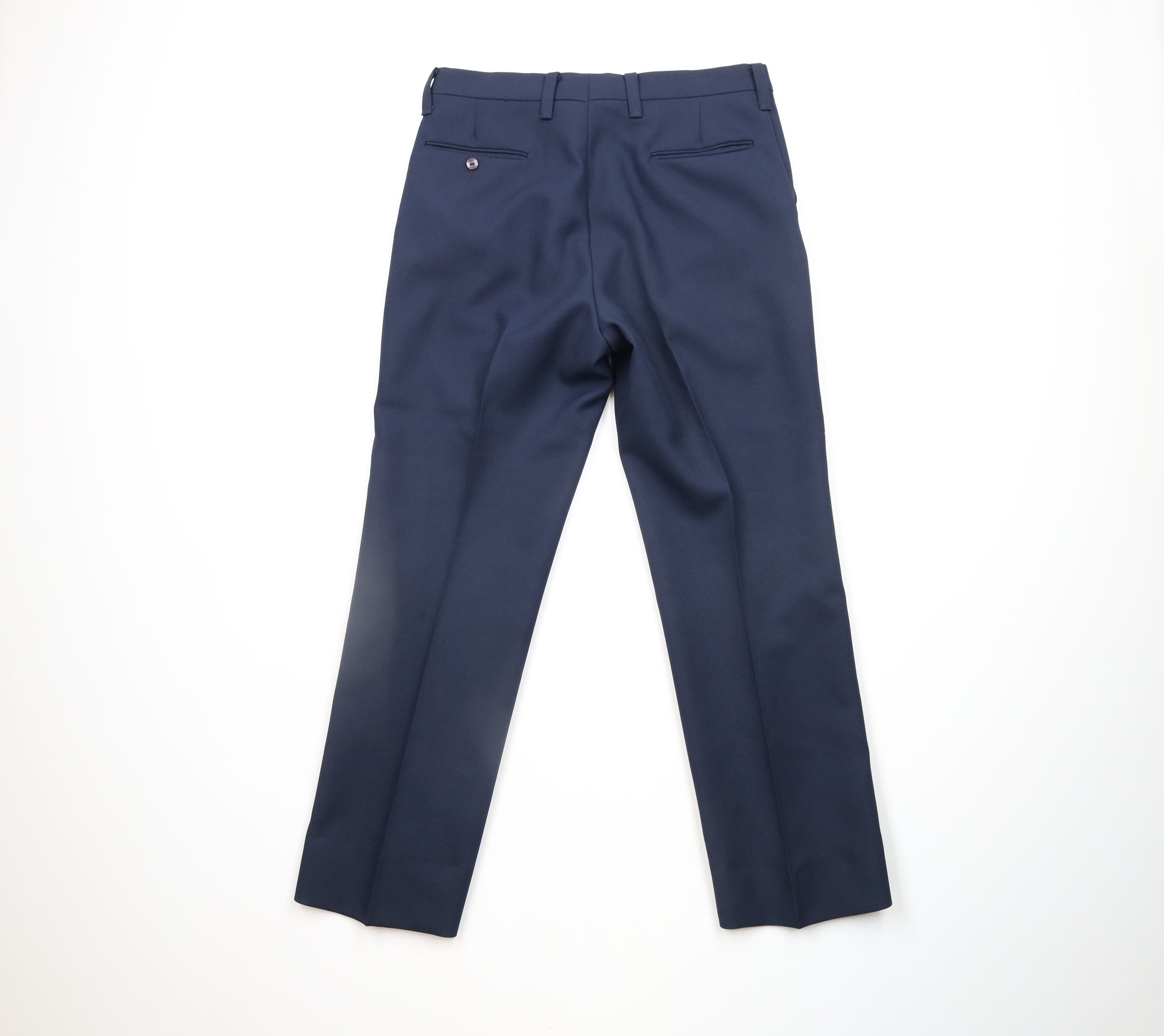 Vintage Vintage 70s Streetwear Leg Bell Bottoms Chino Pants Blue USA Size US 32 / EU 48 - 9 Thumbnail