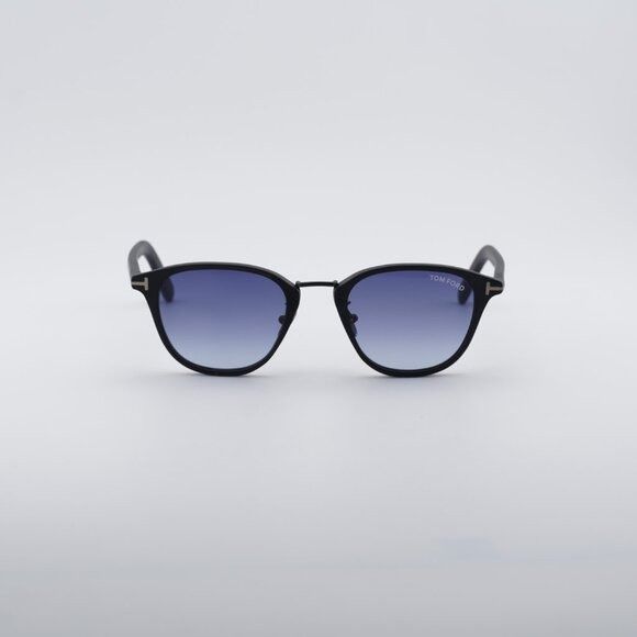 Tom Ford FT1049-D 02W Sunglasses Matte Black Square Frame