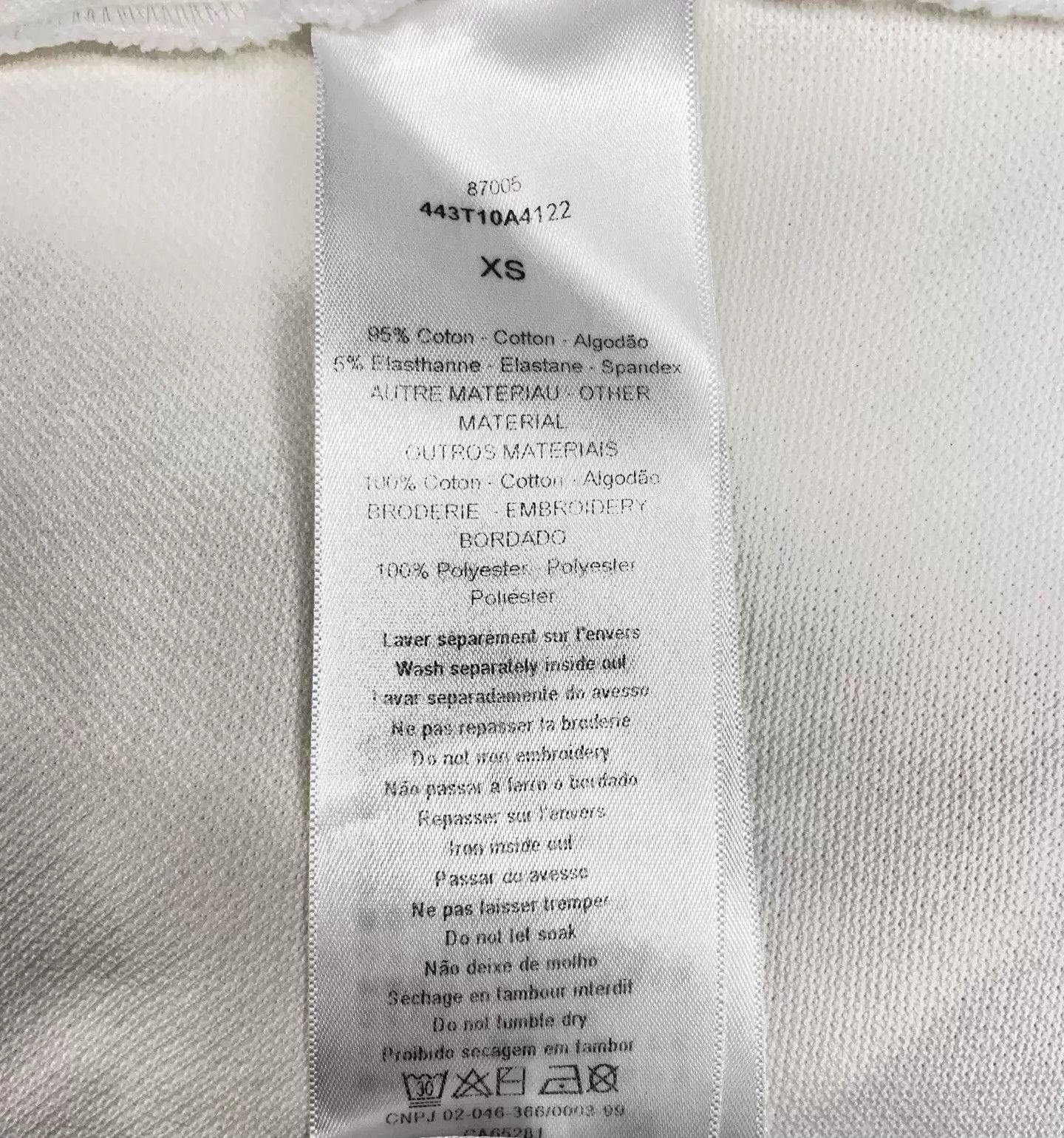 Dior DIOR New Monogram Polo Collar Short Sleeve Tee Size XS / US 0-2 / IT 36-38 - 6 Thumbnail