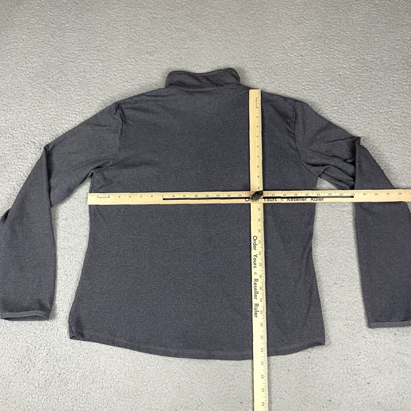 Nike VINTAGE Nike Jacket Womens L Gray Full Zip Track Casual Warm Up Size L / US 10 / IT 46 - 6 Thumbnail
