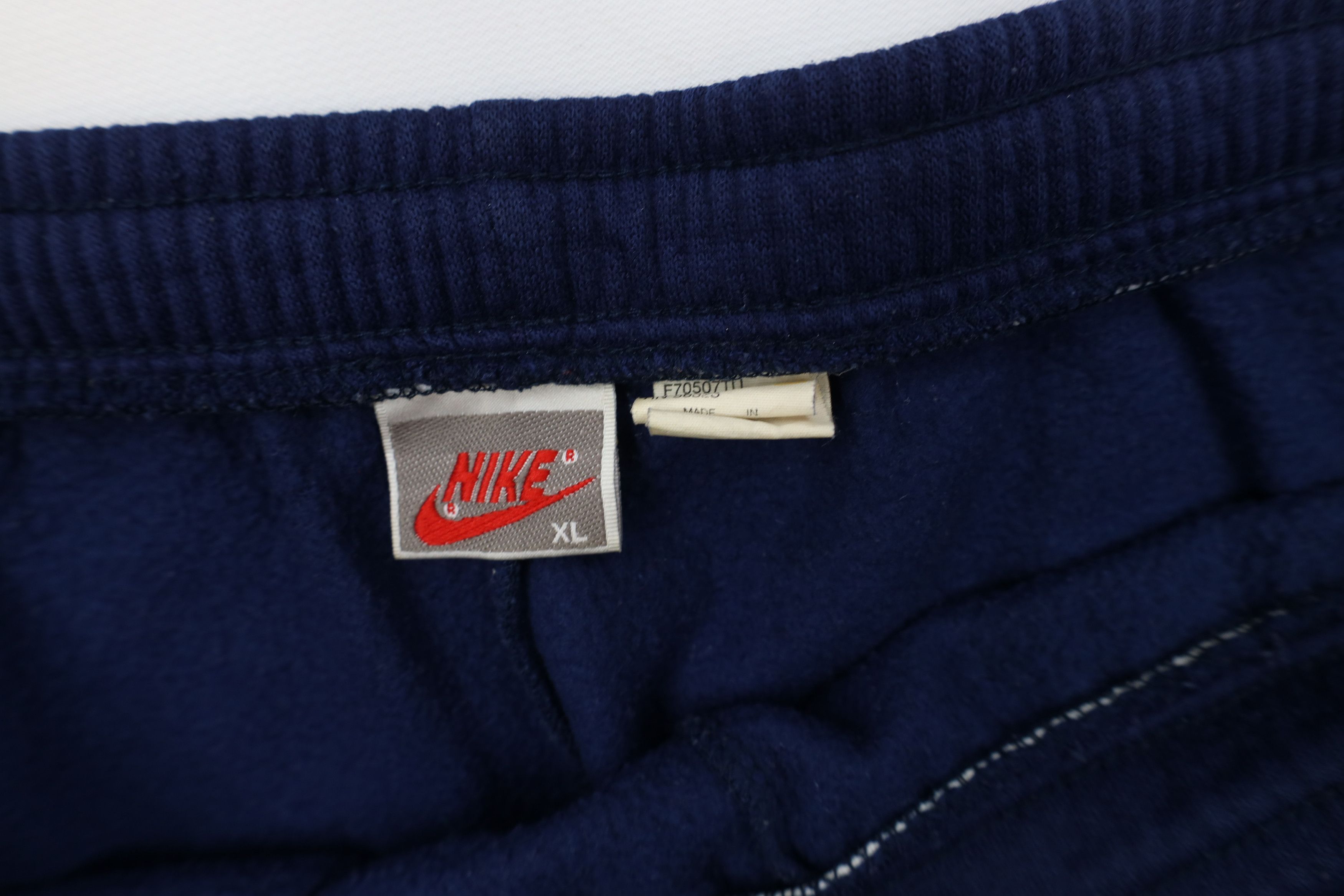Nike AS IS Vintage 80s 90s Nike Spell Out Sweatpants Joggers Blue Size US 38 / EU 54 - 10 Thumbnail