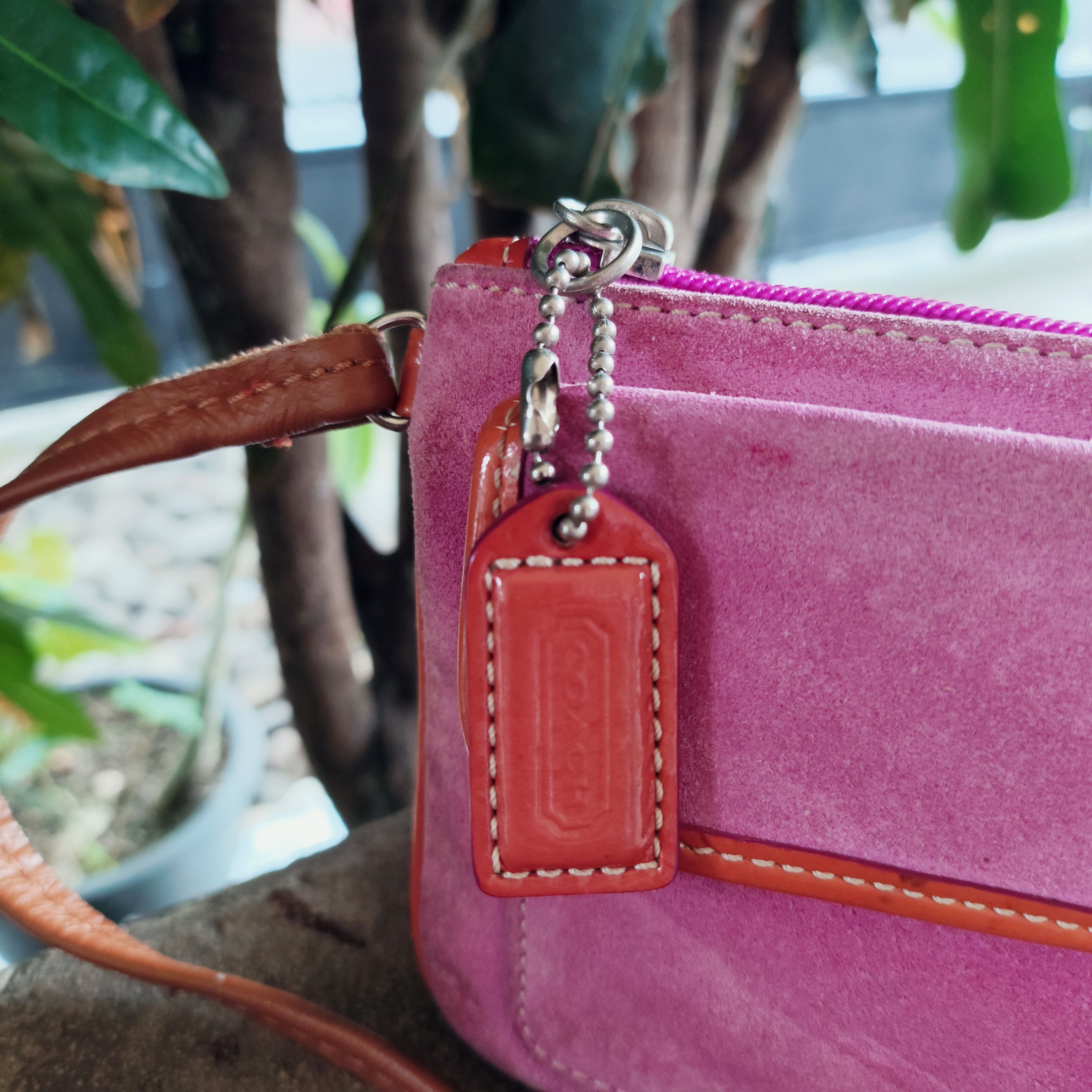 Coach Y2K Coach Suede Leather Size ONE SIZE - 2 Thumbnail